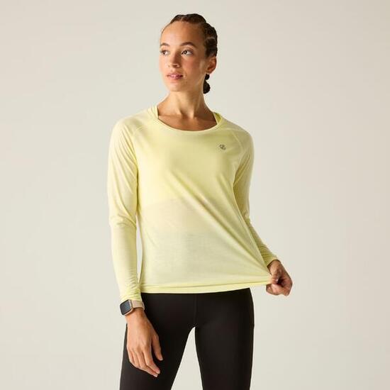 T-shirt de course à manches longues pour femme Nimble