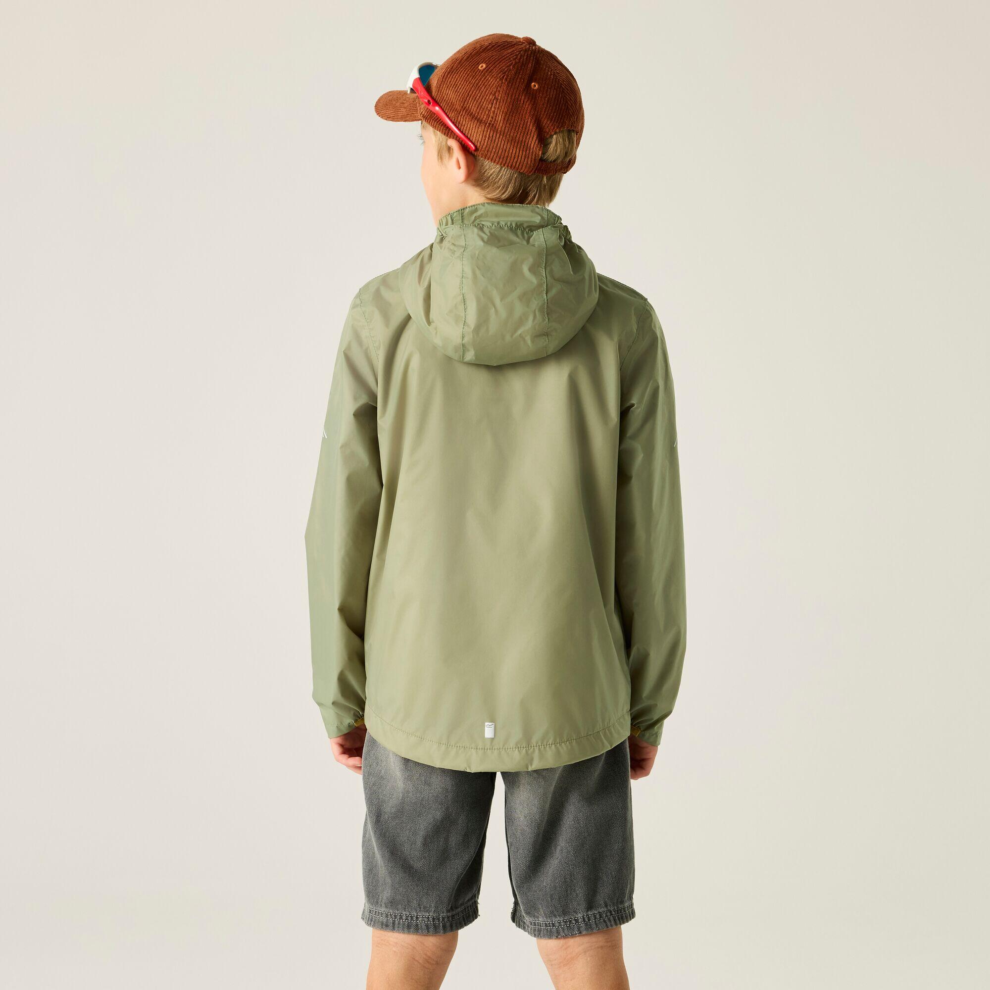 Kinder Lever Kapuzen Regenjacke 2/7