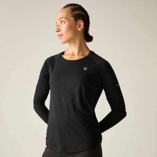 T-shirt de course à manches longues pour femme Nimble