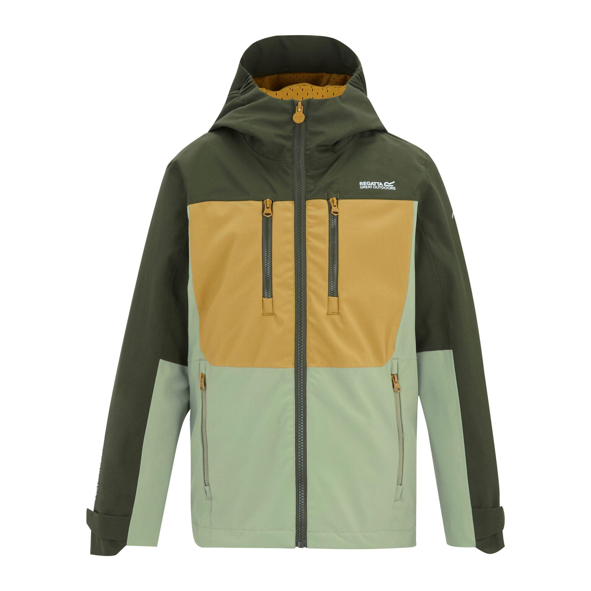 Veste imperméable à capuche à panneaux Highton pour enfants 7/7
