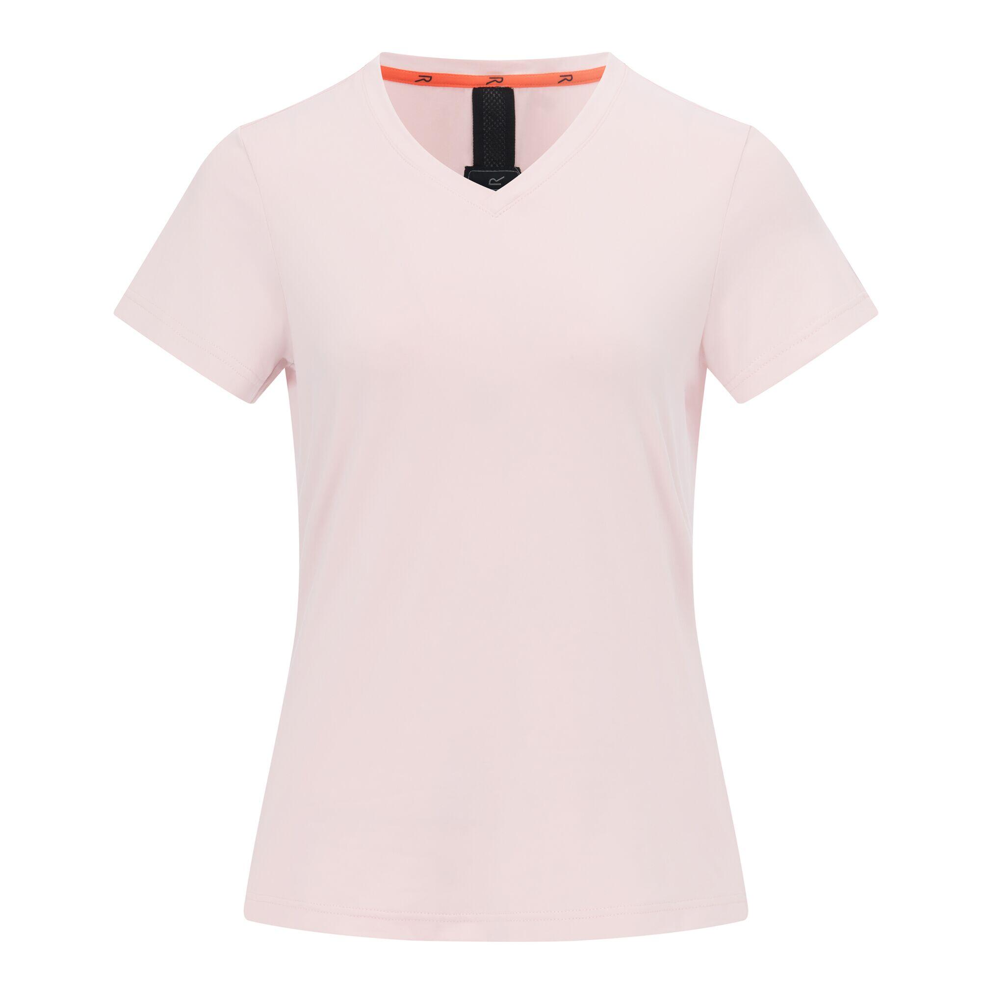 T-shirt à manches courtes et col en V Elkie pour femme 5/7