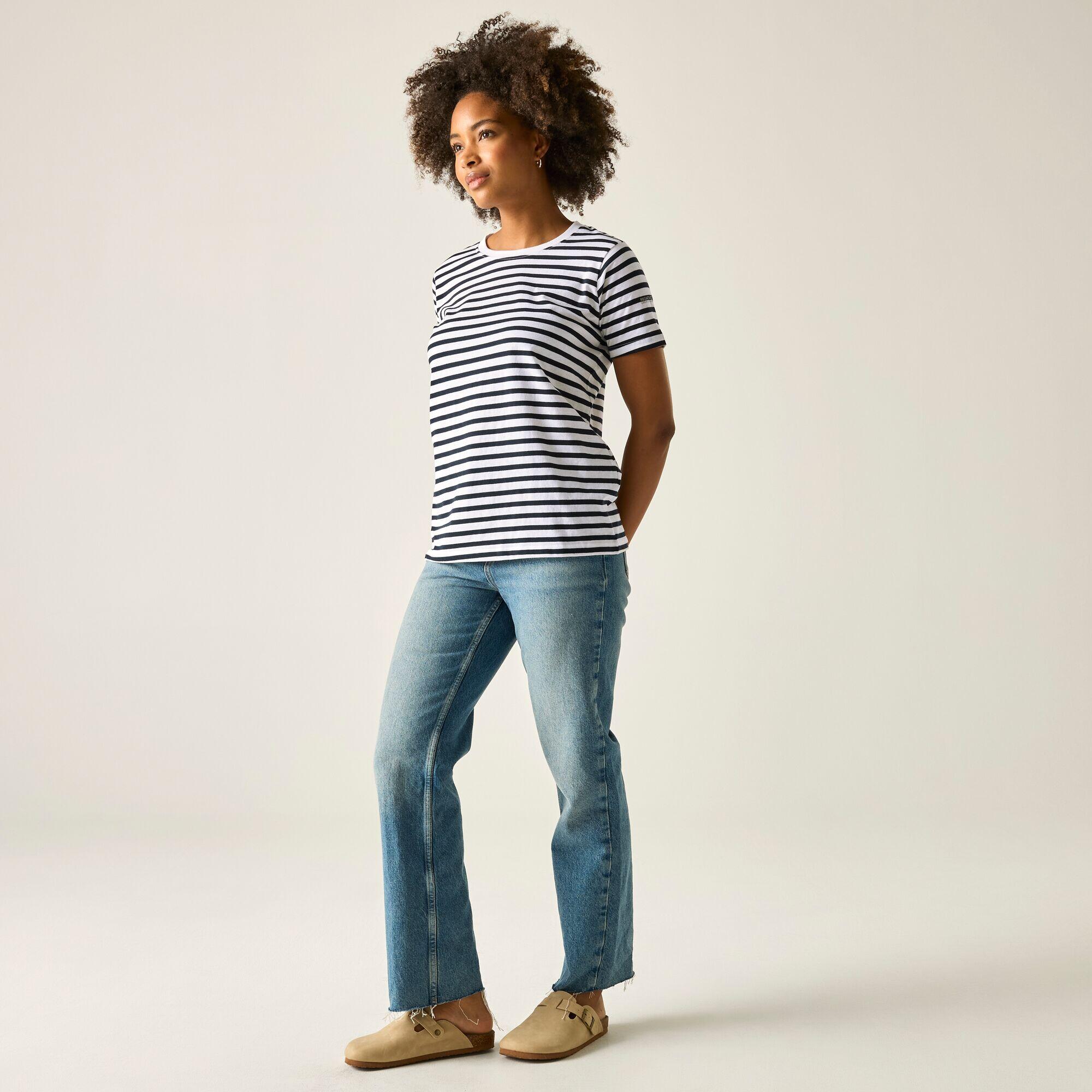 T-shirt rayé à manches courtes Bayletta pour femme 3/7