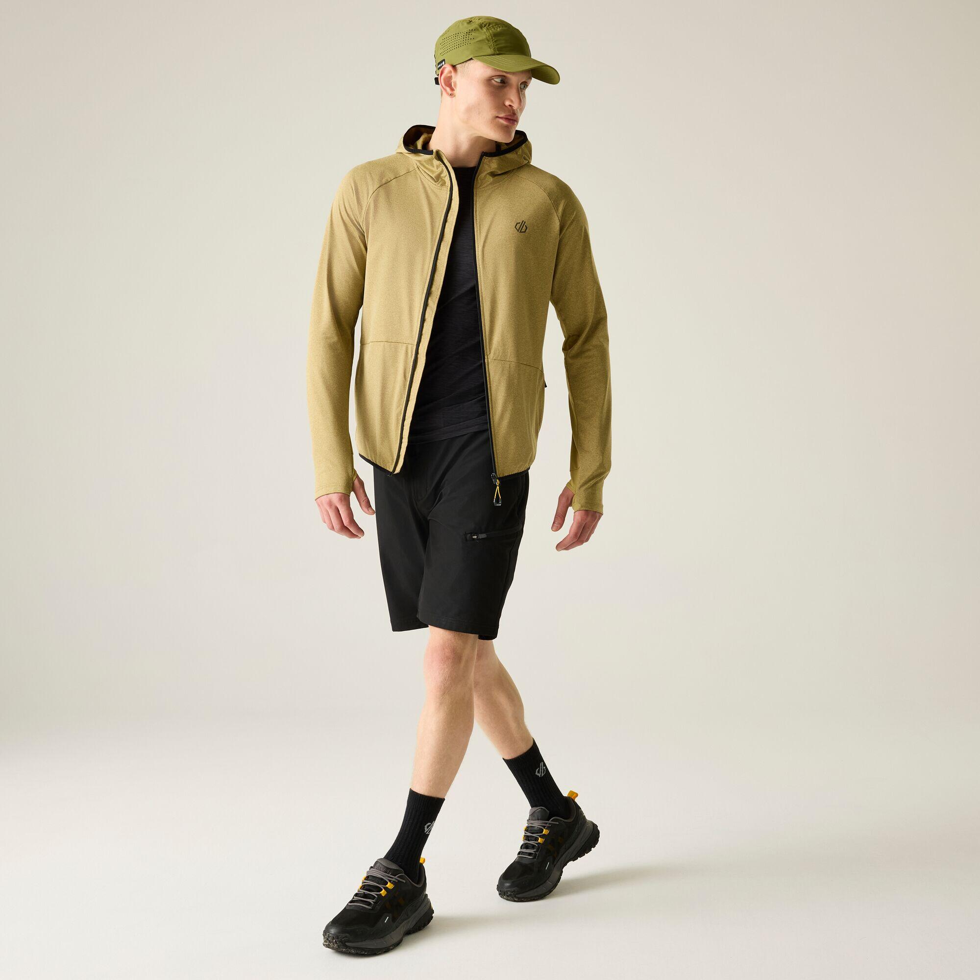 Herren-Stretch-Midlayer Assimilate VI mit Kapuze und Vollreißverschluss 3/7