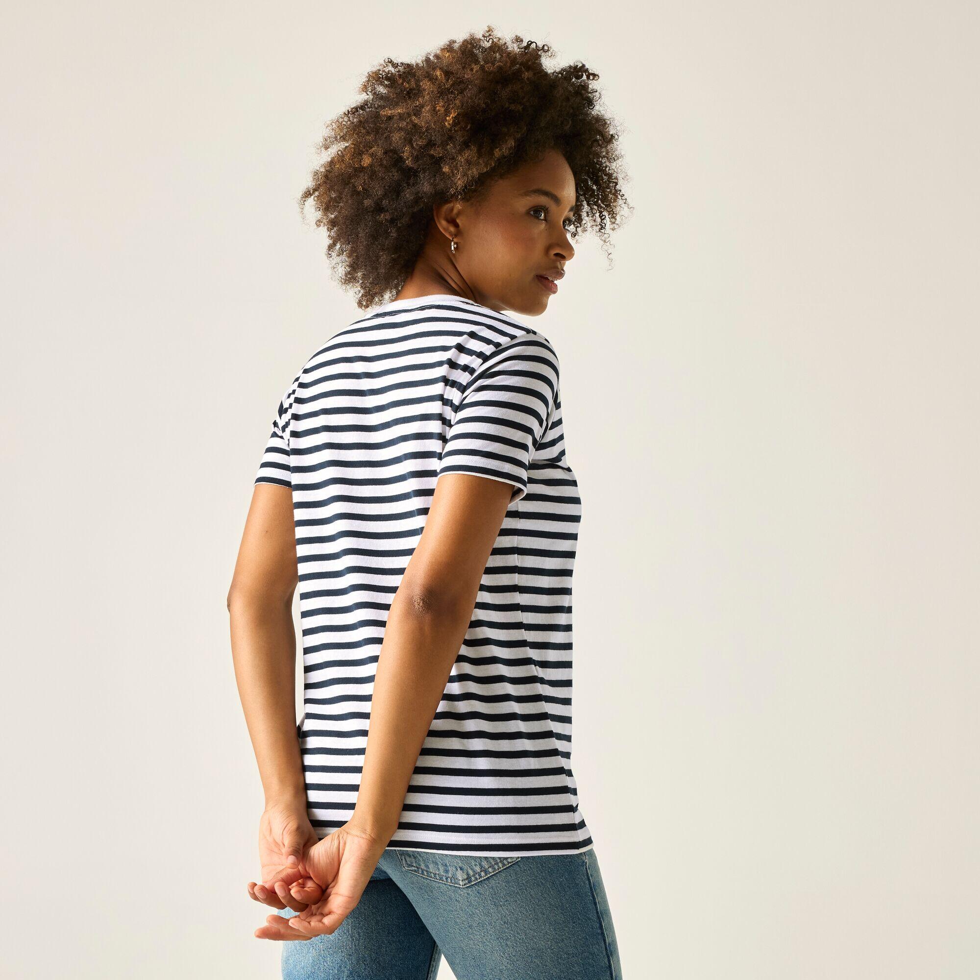 T-shirt rayé à manches courtes Bayletta pour femme 2/7
