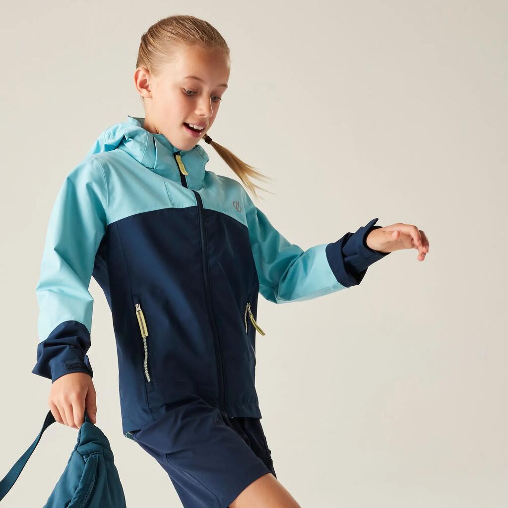 Kids Explore III Panelled Hooded Waterproof Jacket