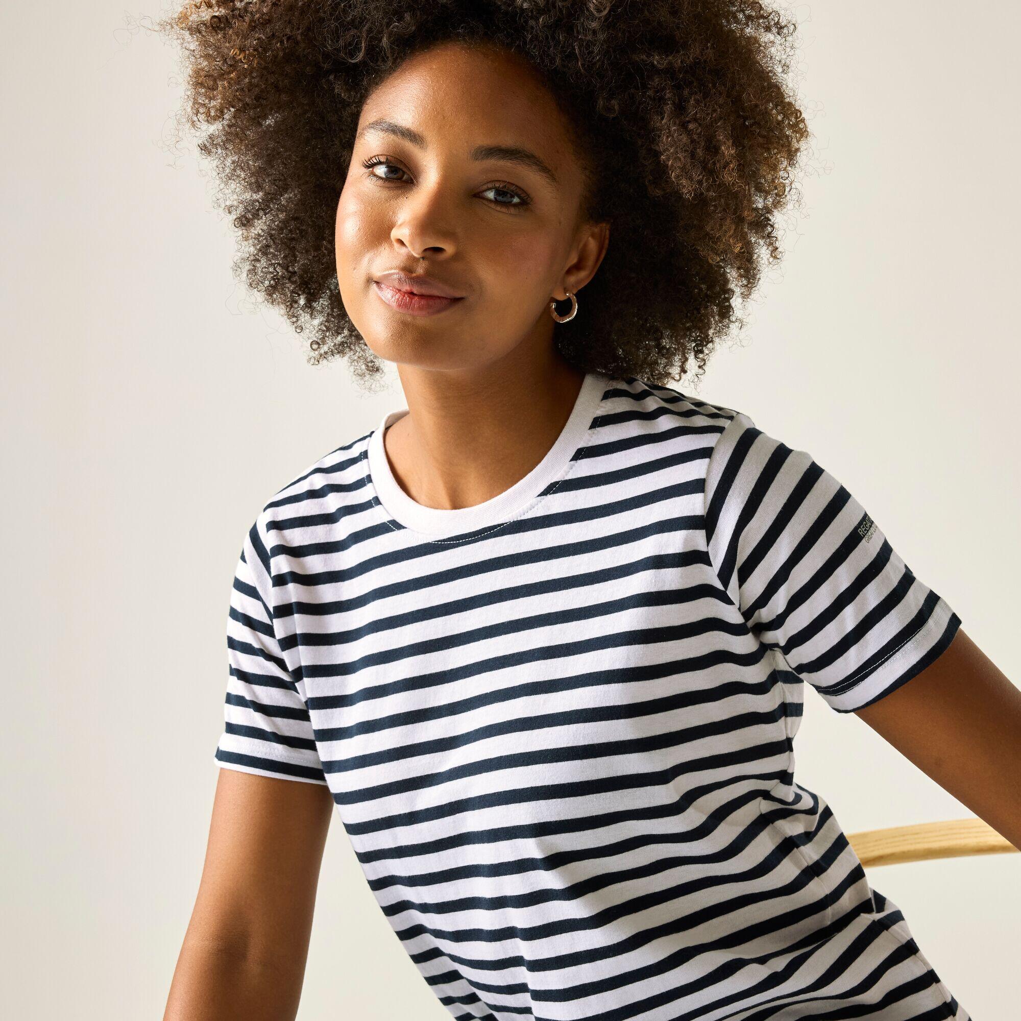 T-shirt rayé à manches courtes Bayletta pour femme 5/7