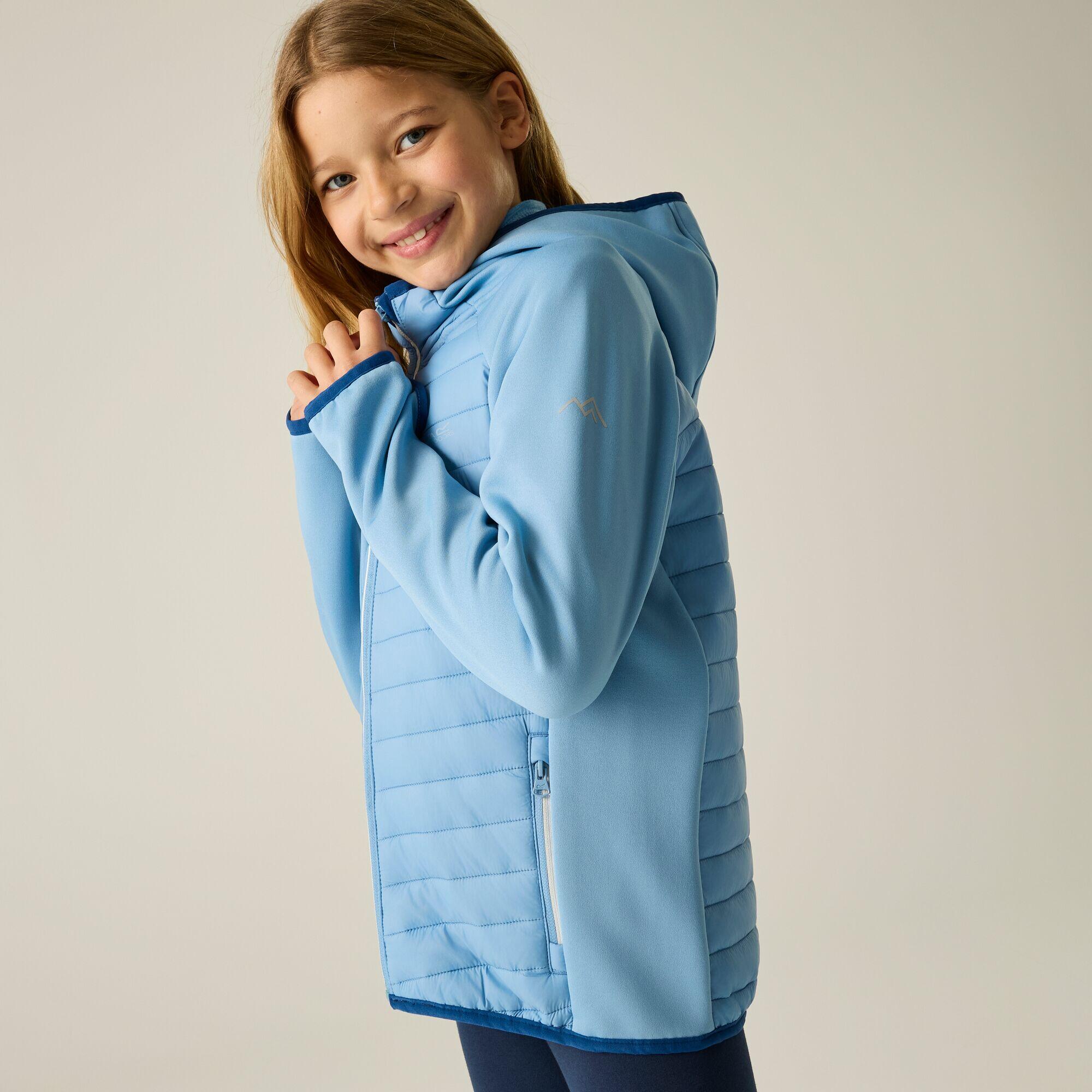 Kids Junior Andreson Hybrid Quilted Jacket 4/7