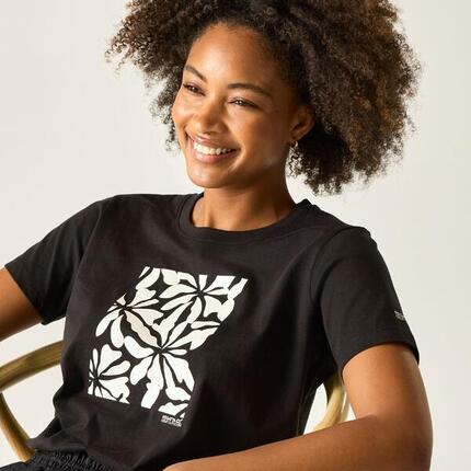 Tee Shirt en Coton Femme Regatta "Filandra IX" 38 Rose