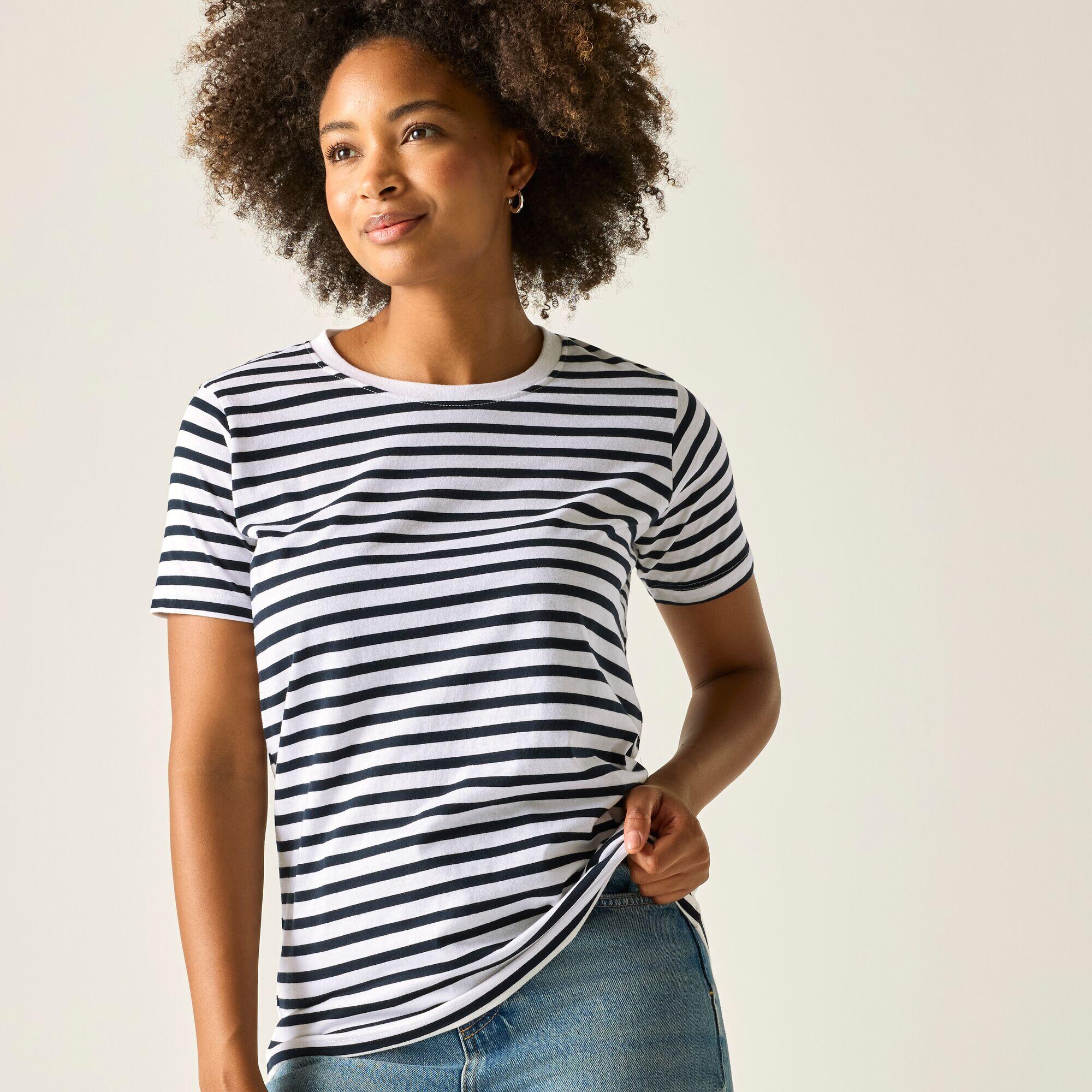 T-shirt rayé à manches courtes Bayletta pour femme 4/7