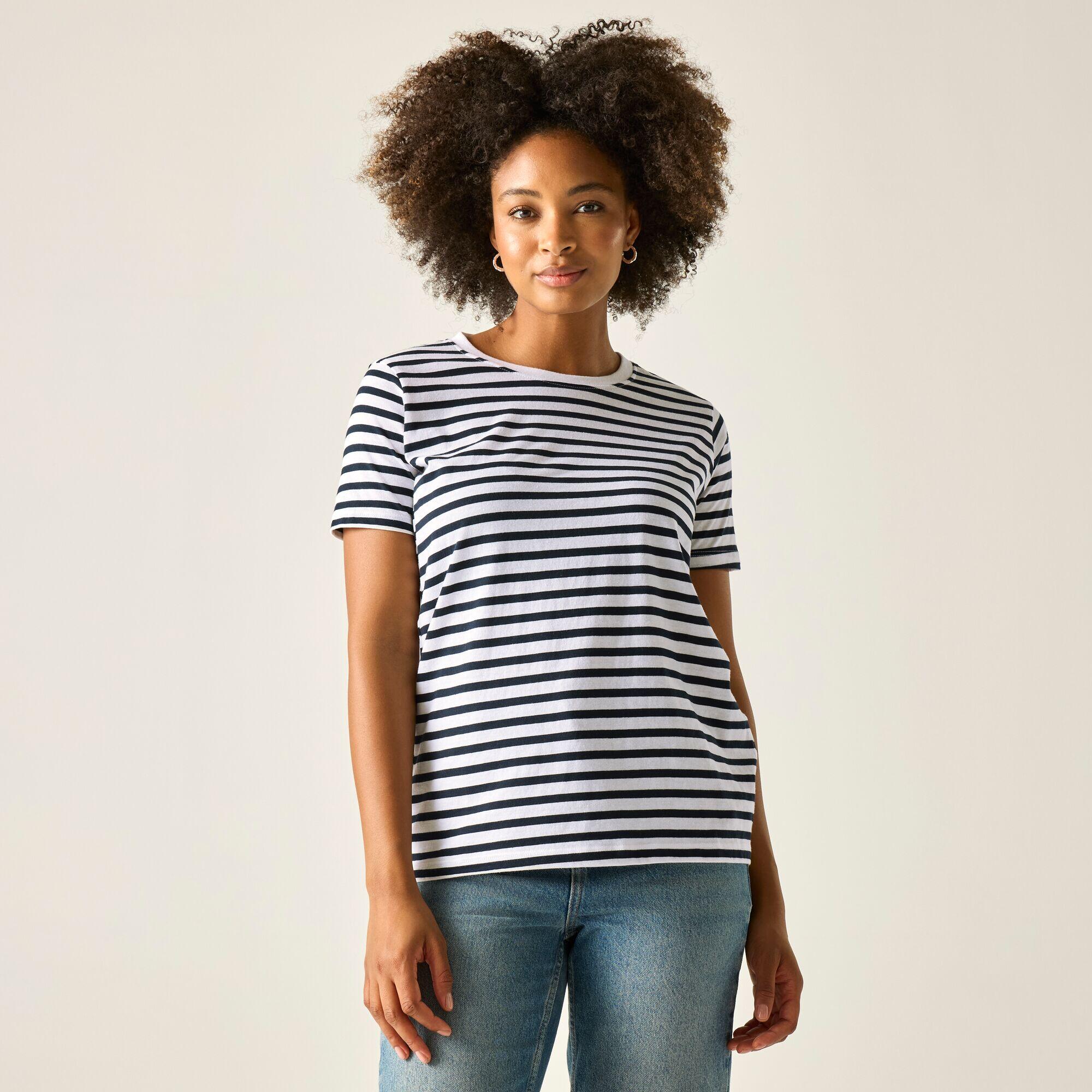 T-shirt rayé à manches courtes Bayletta pour femme 6/7