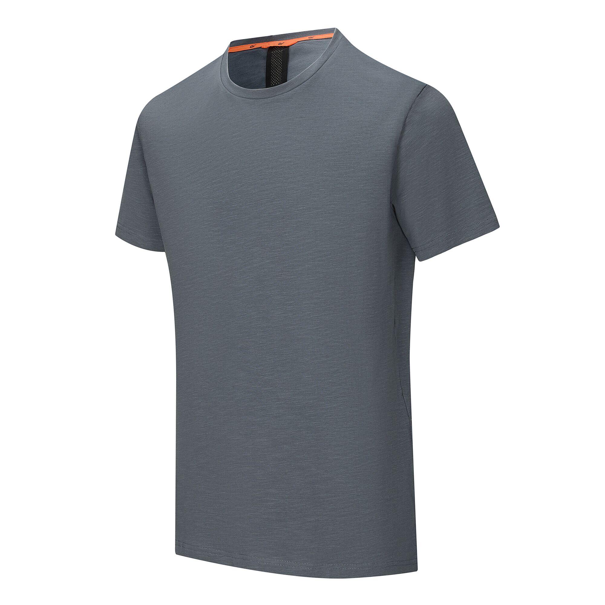Finlo T-shirt met korte mouwen en logo voor heren 6/7