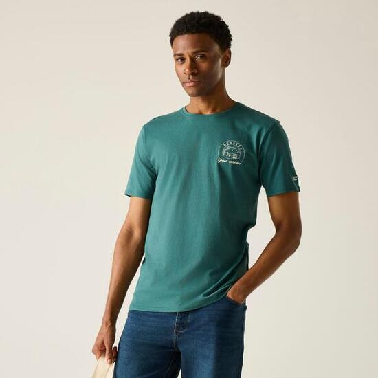 T-shirt graphique à manches courtes Cline IX pour homme