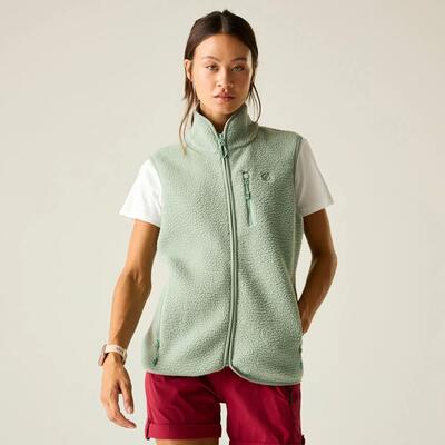 Damesvest van borg fleece voor excursies