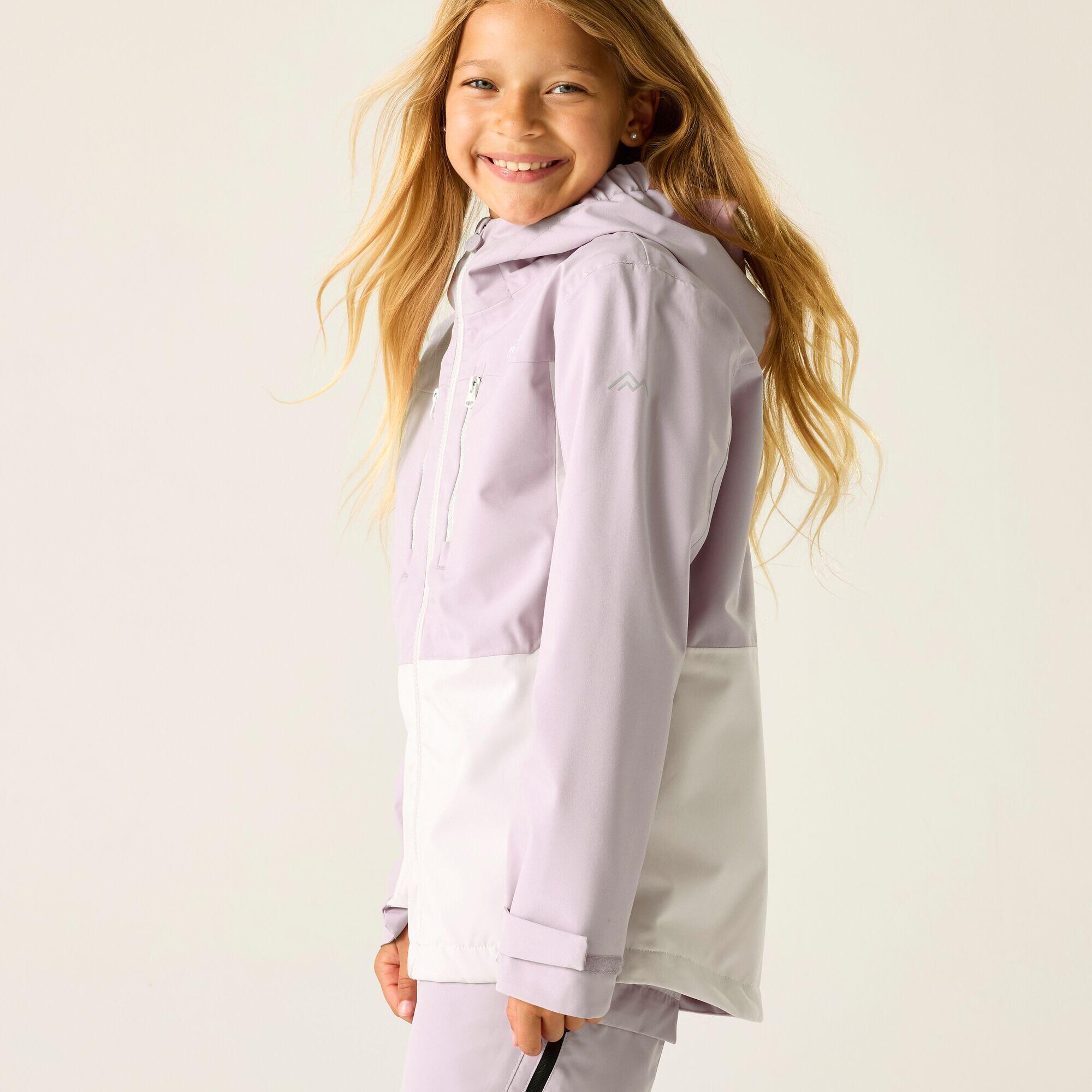Kids Highton Panelled Hooded Waterproof Jacket 6/7