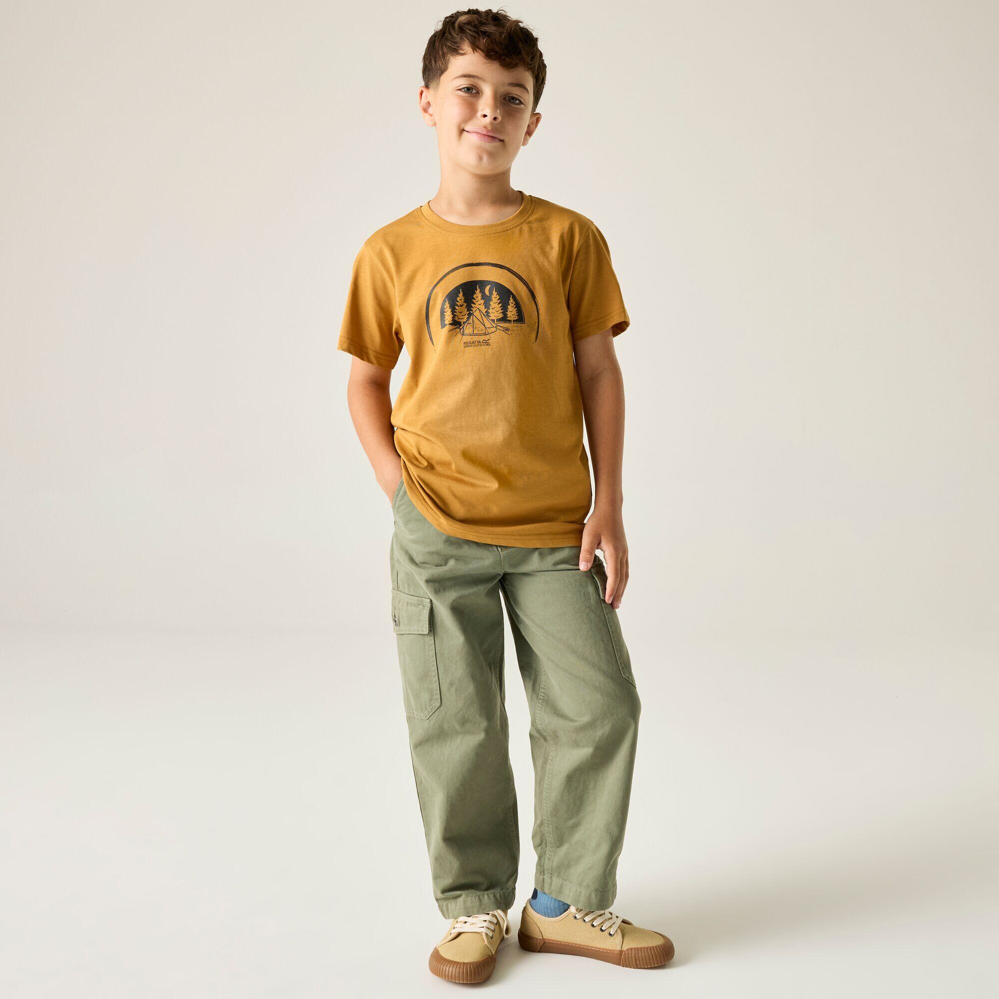 Bosley T-shirt met korte mouwen en grafische print voor kinderen 3/7