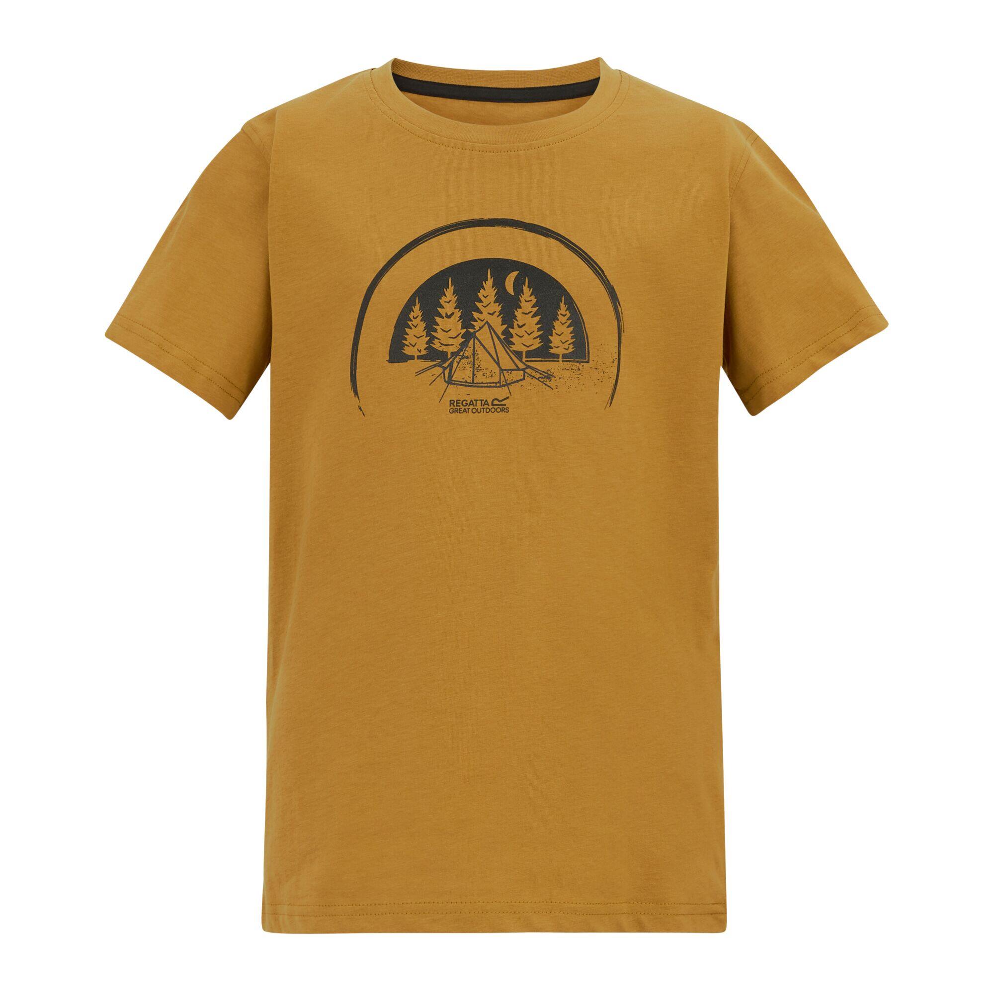 Bosley T-shirt met korte mouwen en grafische print voor kinderen 5/7
