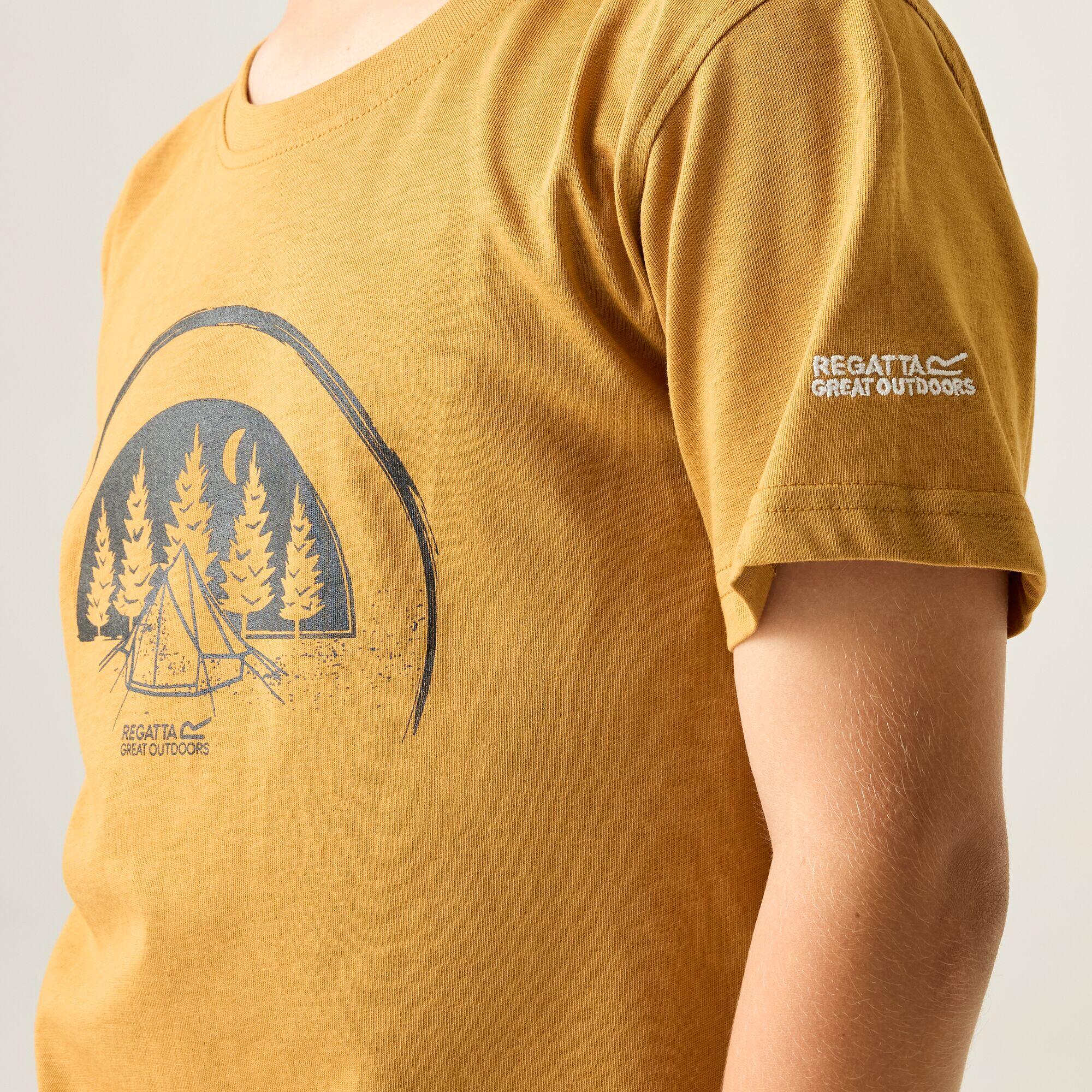 Bosley T-shirt met korte mouwen en grafische print voor kinderen 4/7