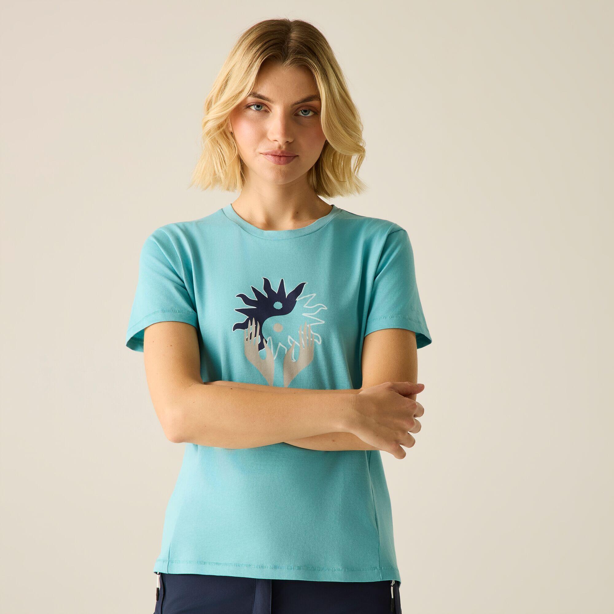 T-shirt graphique à manches courtes Tranquility III pour femmes 5/7