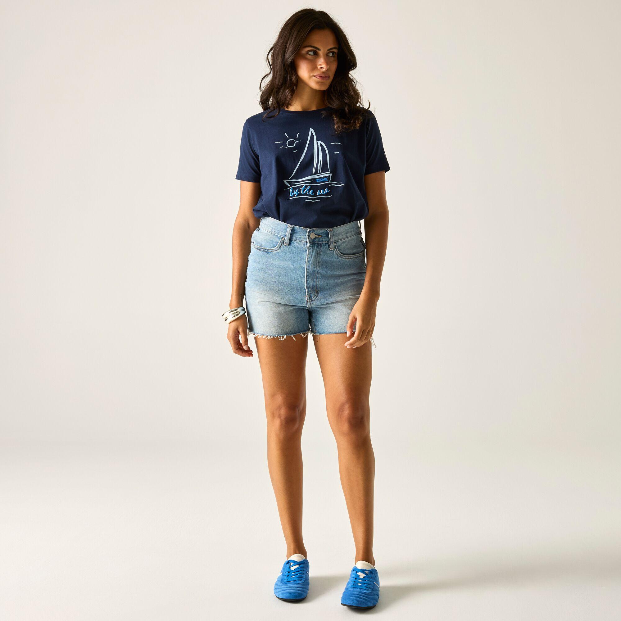 T-shirt graphique à manches courtes Filandra IX pour femmes 3/7
