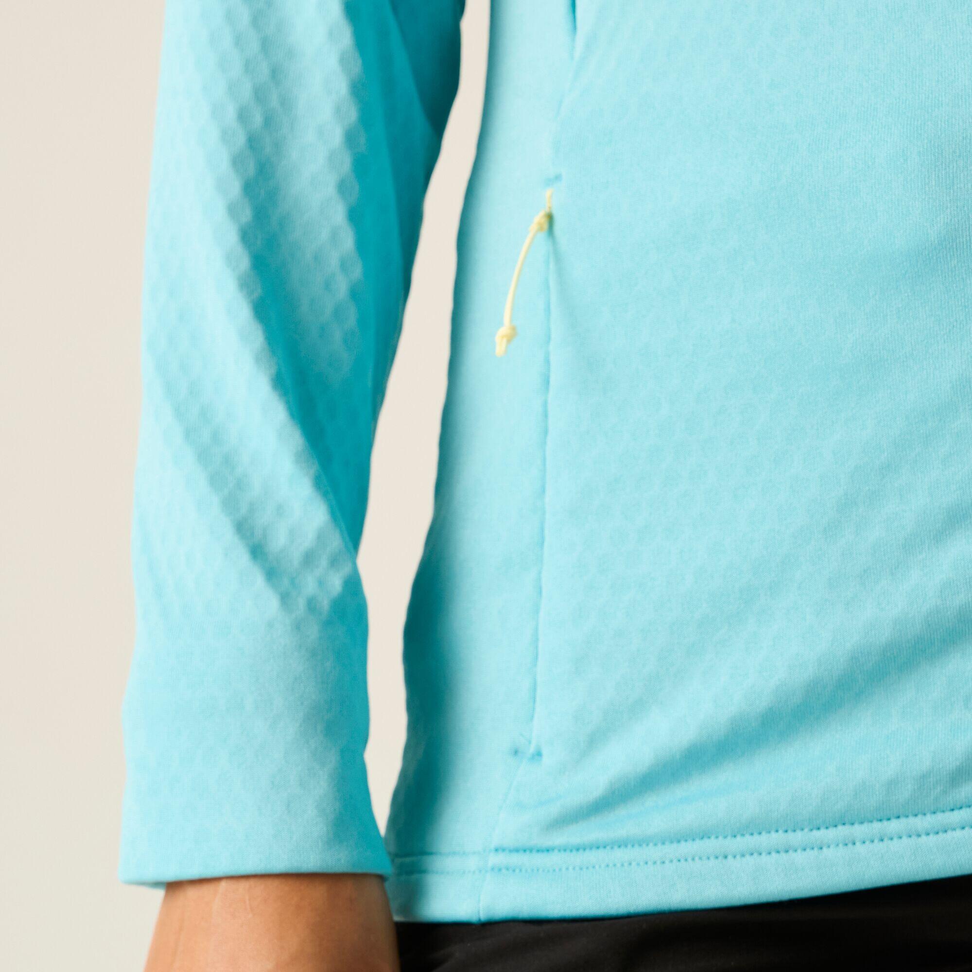Damen‑Midlayer Emerging III mit Stretch und durchgehendem Reißverschluss 6/7