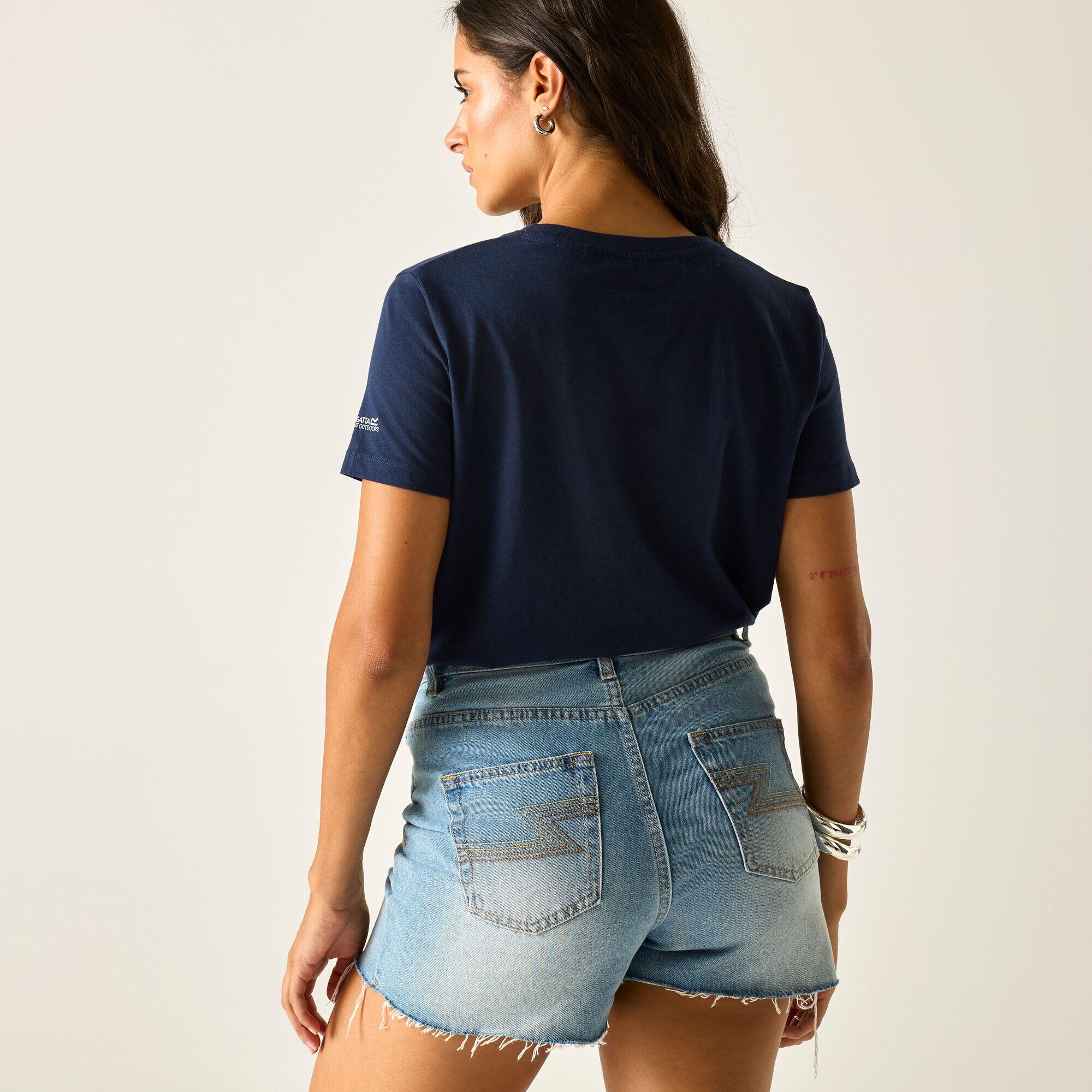 T-shirt graphique à manches courtes Filandra IX pour femmes 2/7
