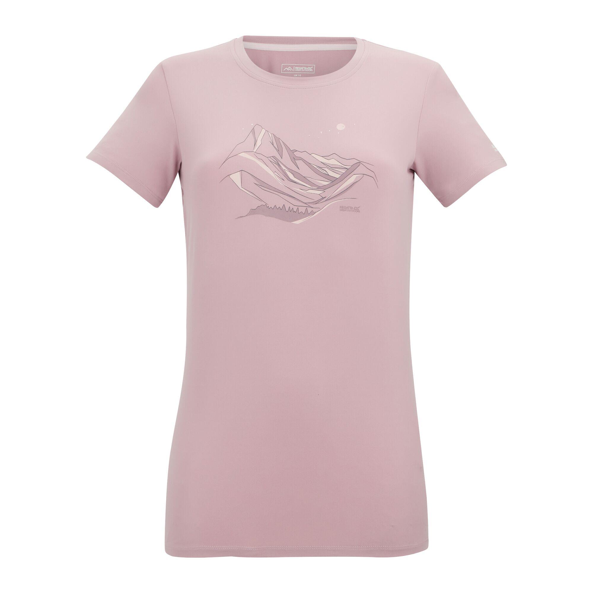 T-shirt graphique extensible à manches courtes Fingal pour femmes 5/7