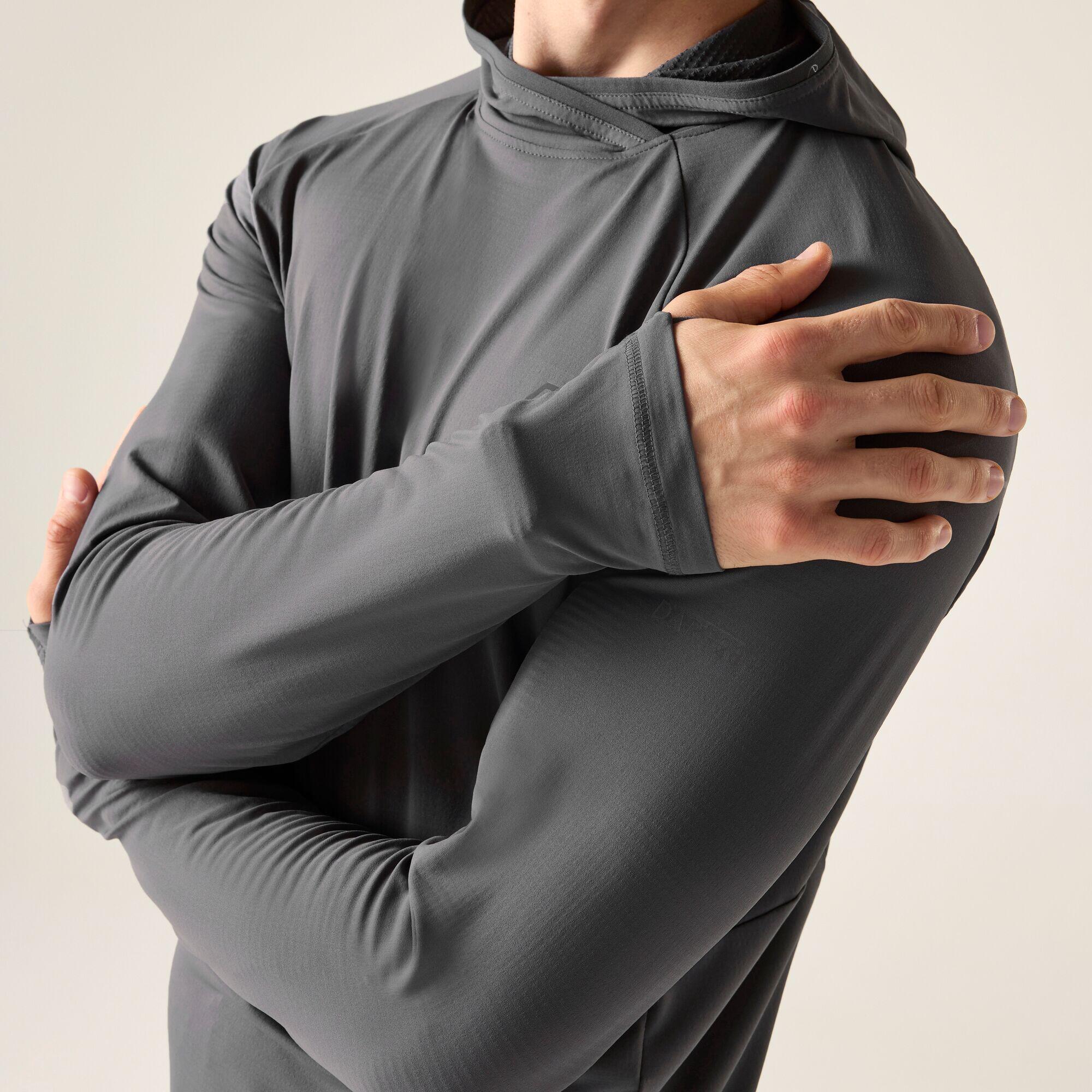 Mens Mens Sprint City Running Hooded Midlayer 4/7