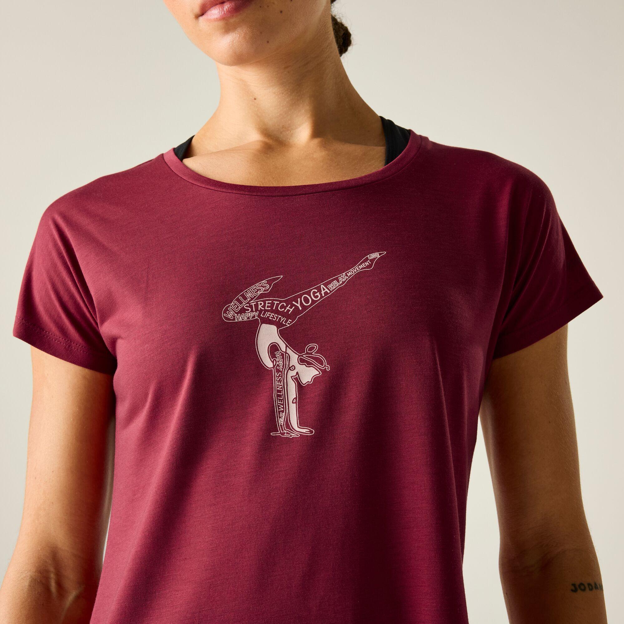 T-shirt graphique à manches courtes Serenity pour femmes 4/7