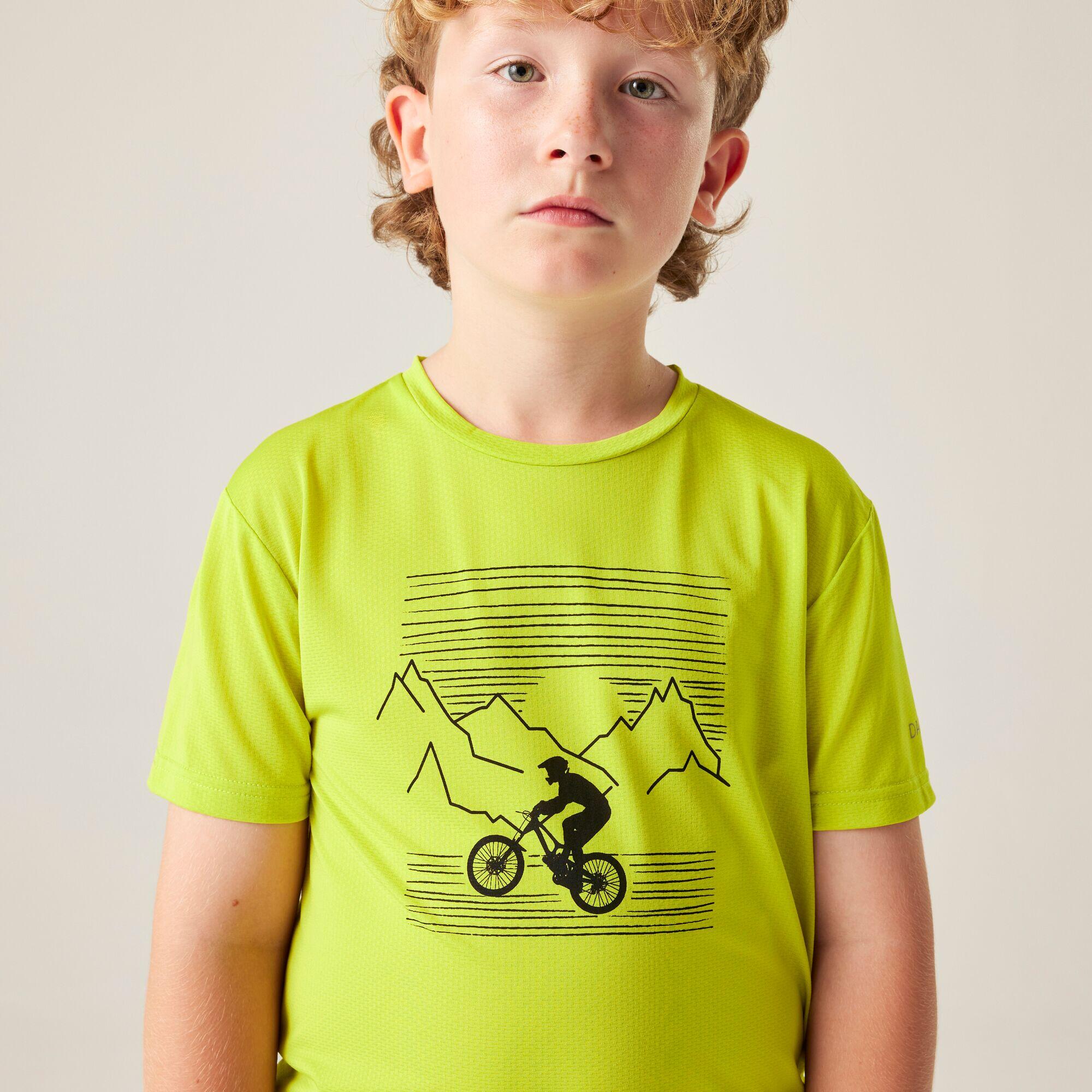 Camiseta gráfica de malla de manga corta Amuse III para niños 4/7