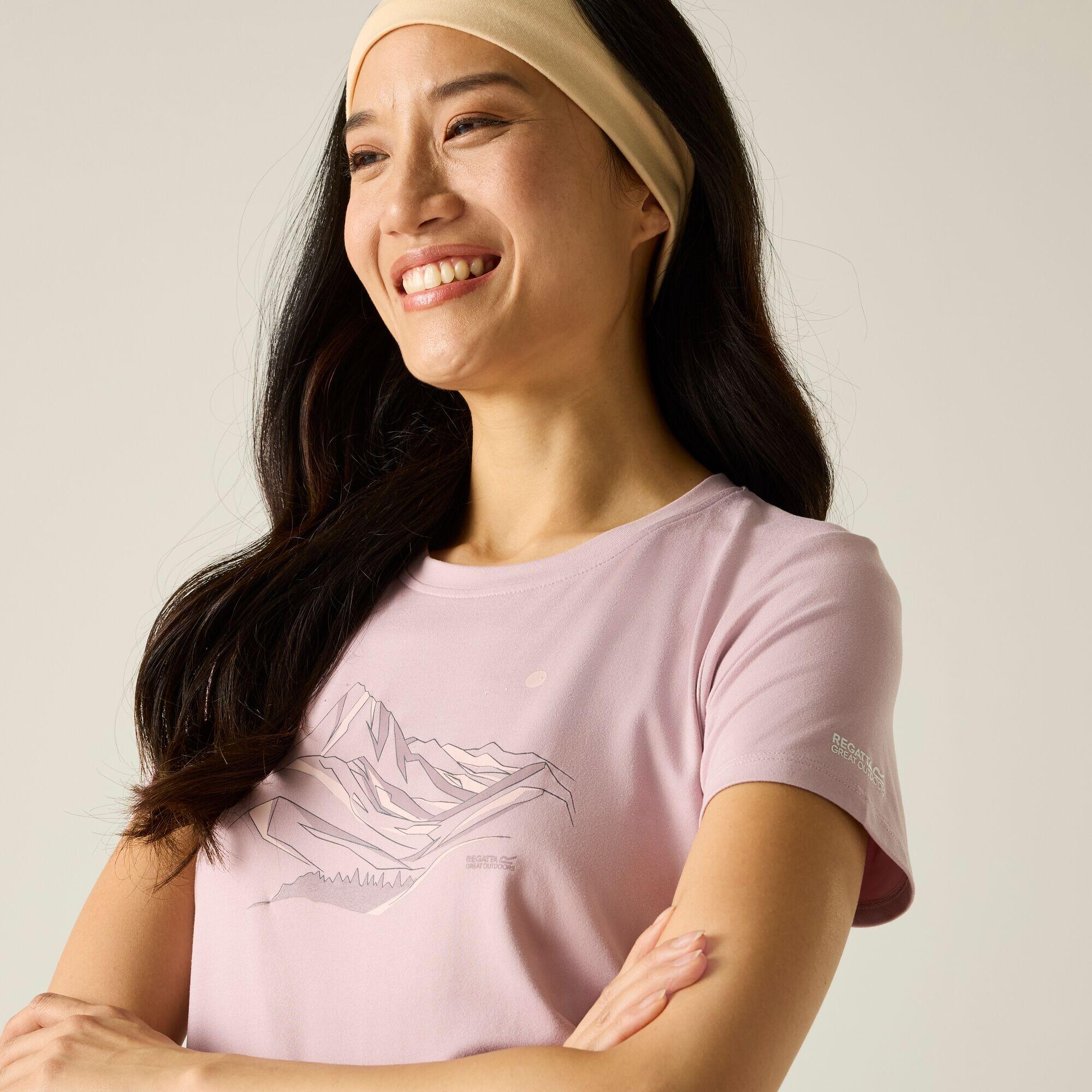 T-shirt graphique extensible à manches courtes Fingal pour femmes 4/7