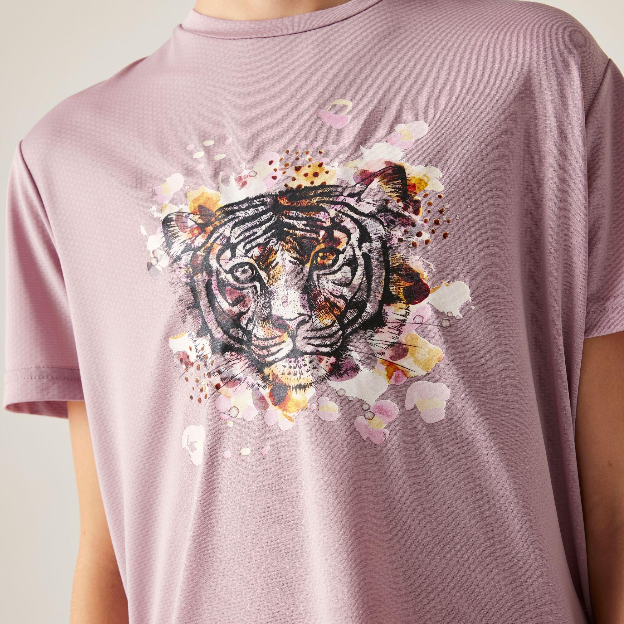 T-shirt graphique amusant et léger à manches courtes pour enfants 4/7