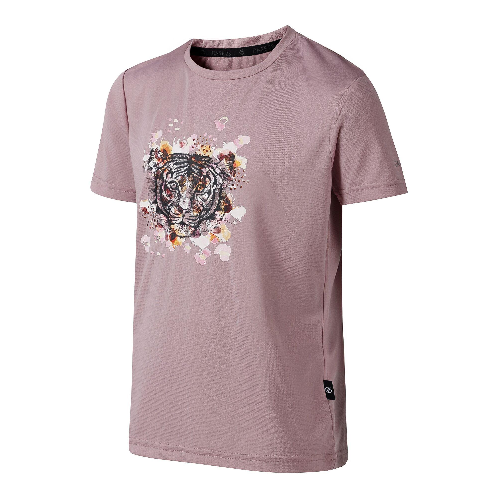 T-shirt graphique amusant et léger à manches courtes pour enfants 6/7