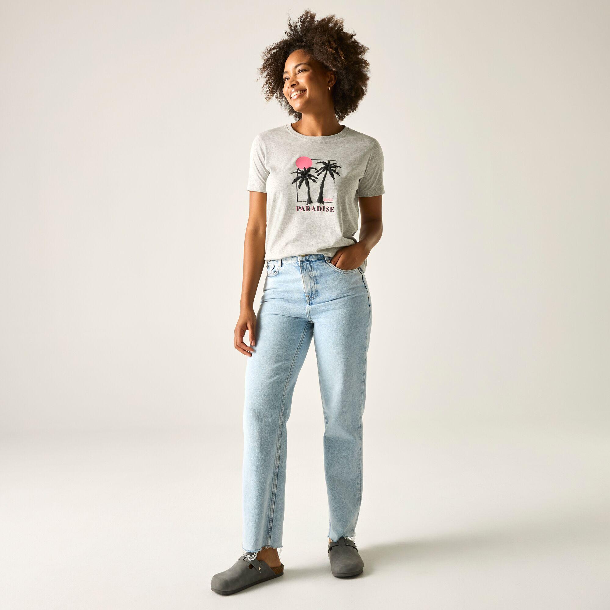 T-shirt graphique à manches courtes Filandra IX pour femmes 3/7
