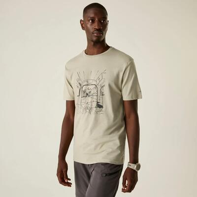 Movement iii heren t-shirt met korte mouwen en grafische print