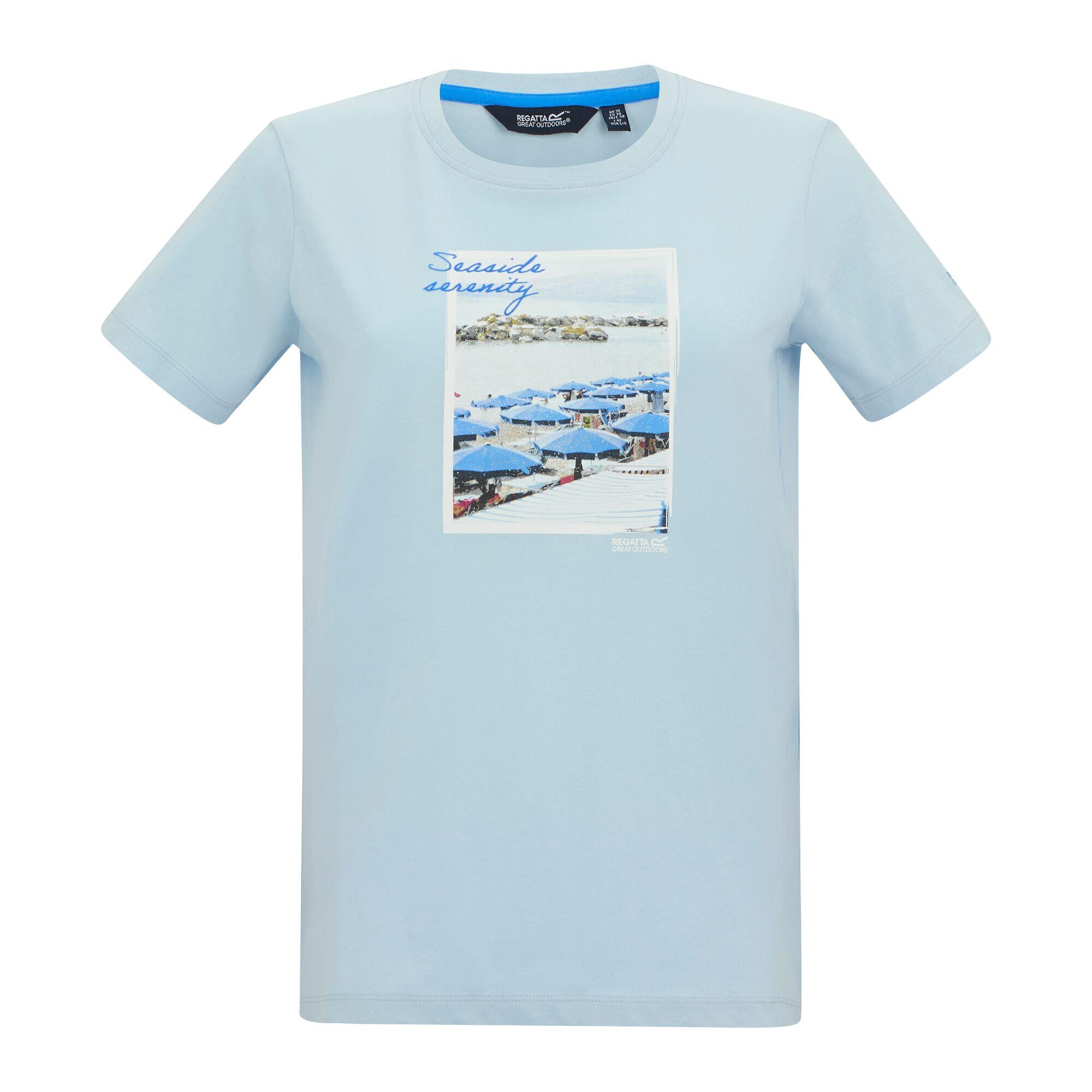 Dames Filandra IX T-shirt met korte mouwen en grafische print 6/7