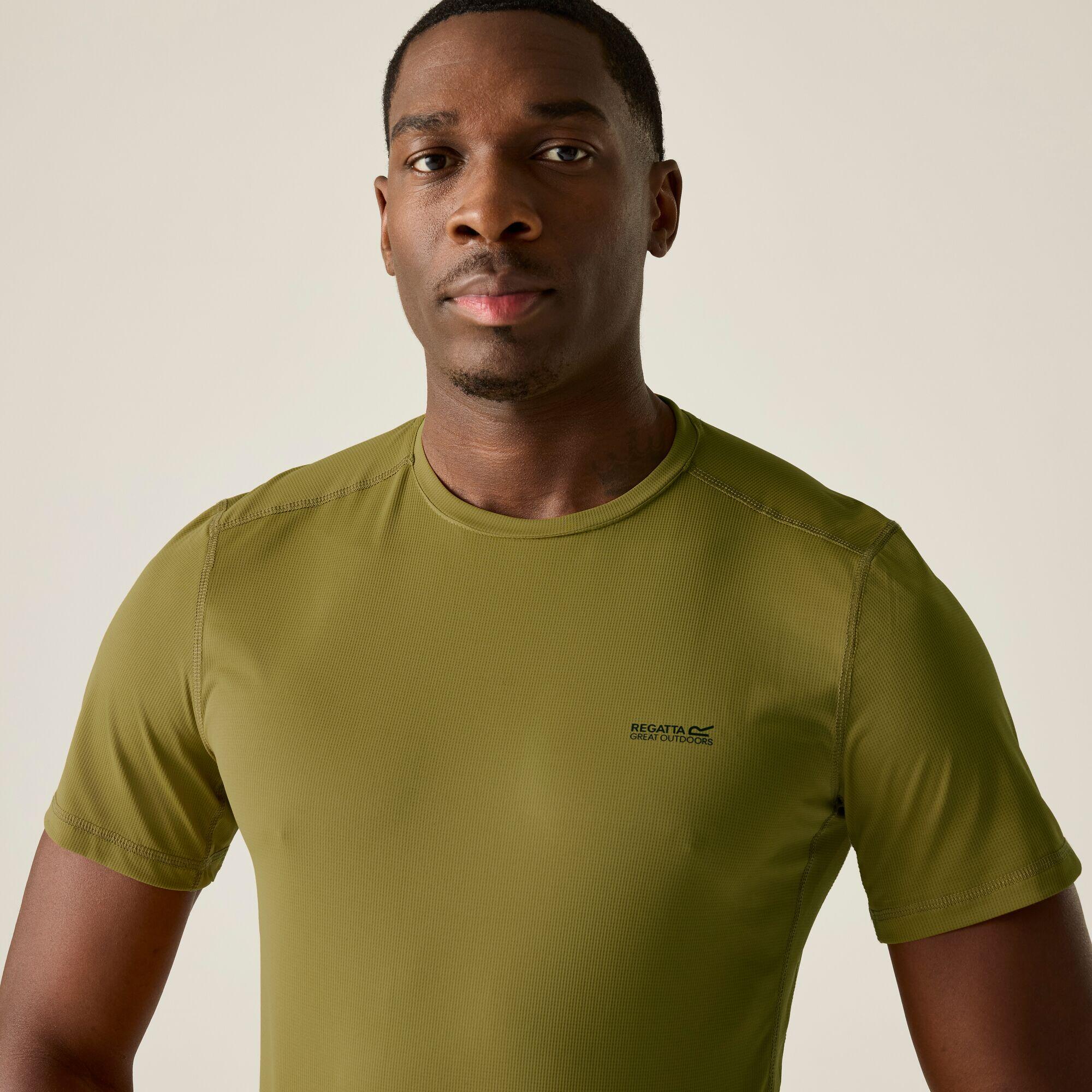 Mindo Herren-T-Shirt mit Insektenschutz-Funktion und kurzen Ärmeln aus Mesh 4/7
