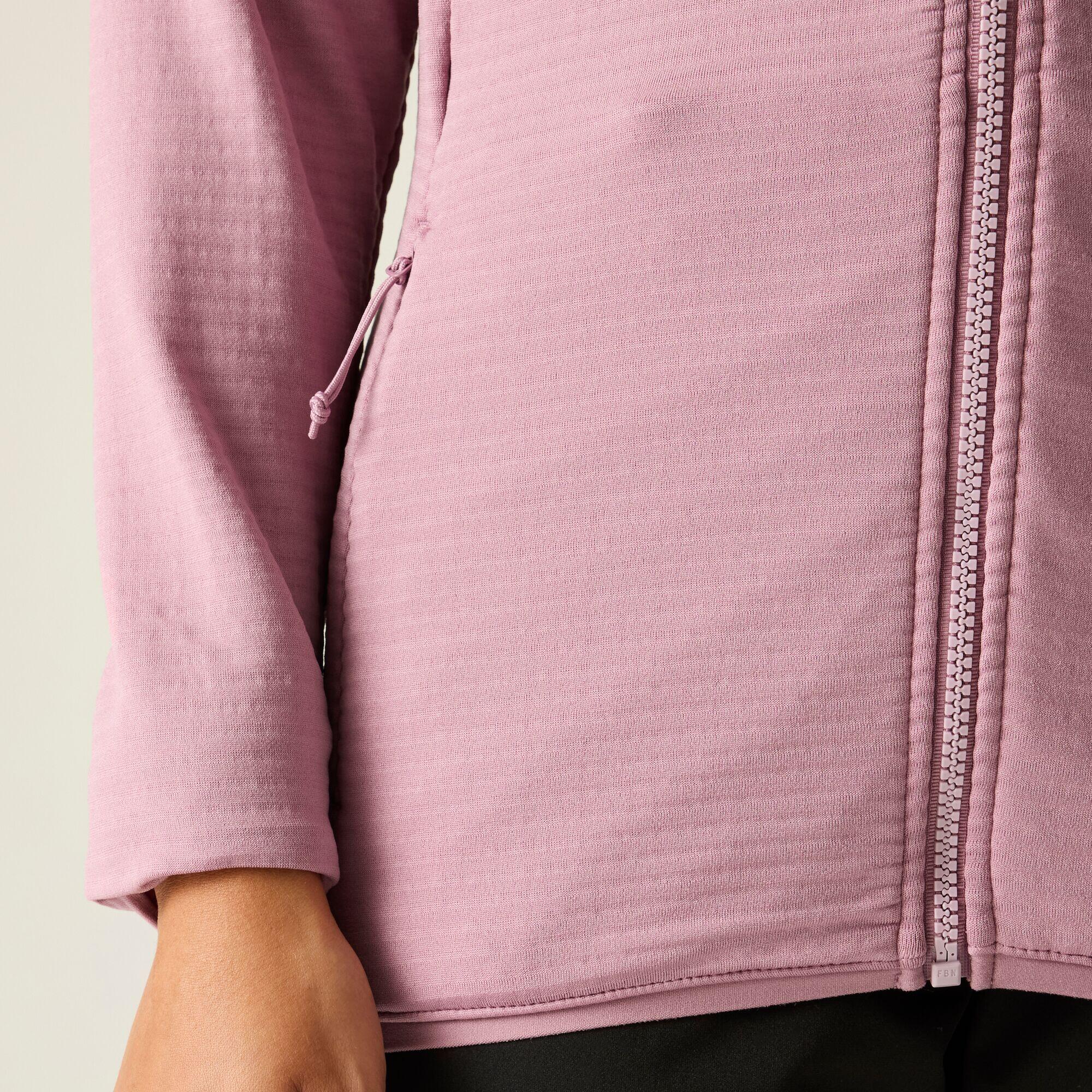 Sous-couche extensible texturée Torrek pour femme, fermeture éclair intégrale 5/7