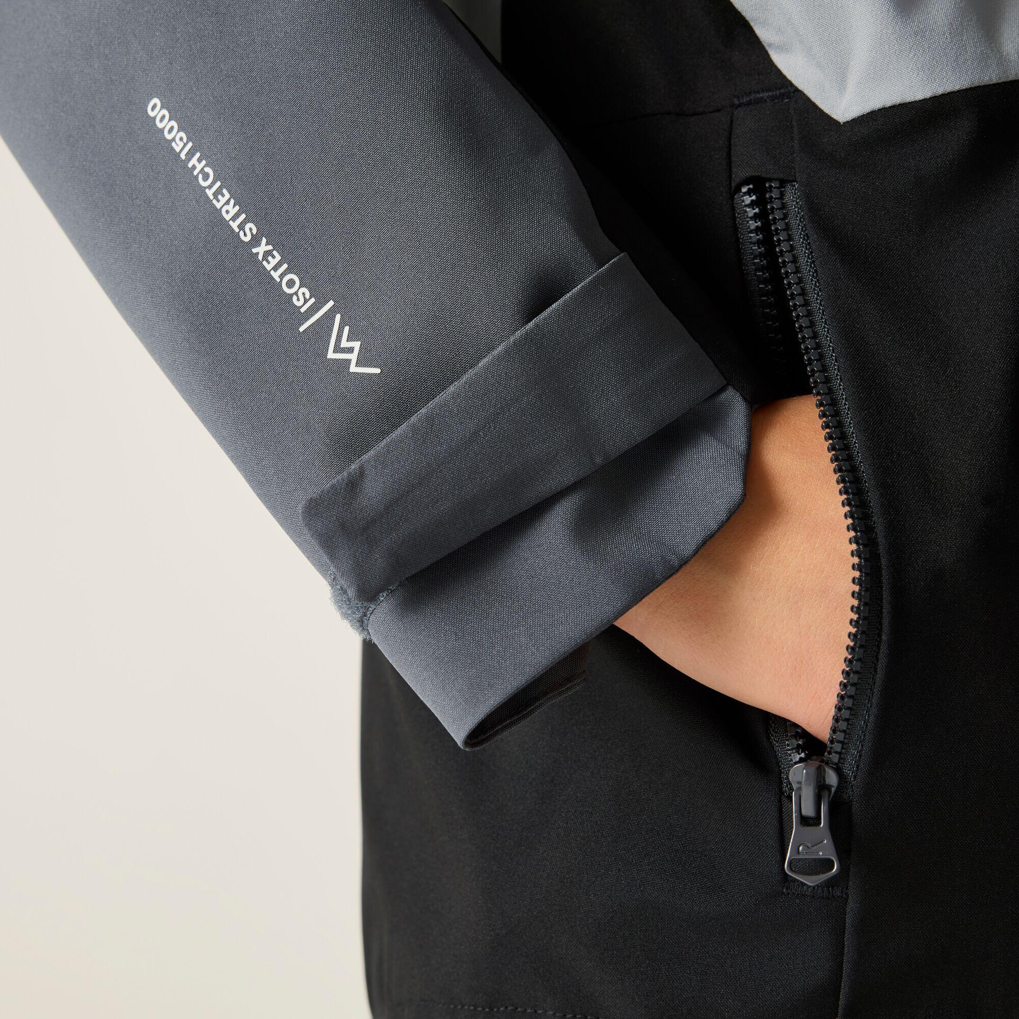 Veste imperméable à capuche à panneaux Highton pour enfants 5/7