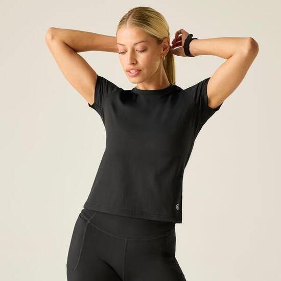 T-shirt de sport à manches courtes et séchage rapide pour femme Refresh