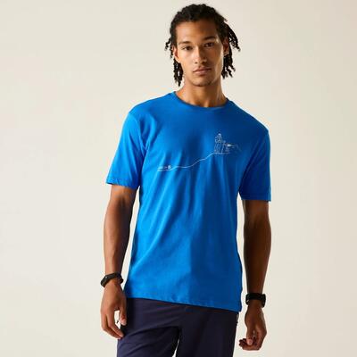 Movement iii heren t-shirt met korte mouwen en grafische print