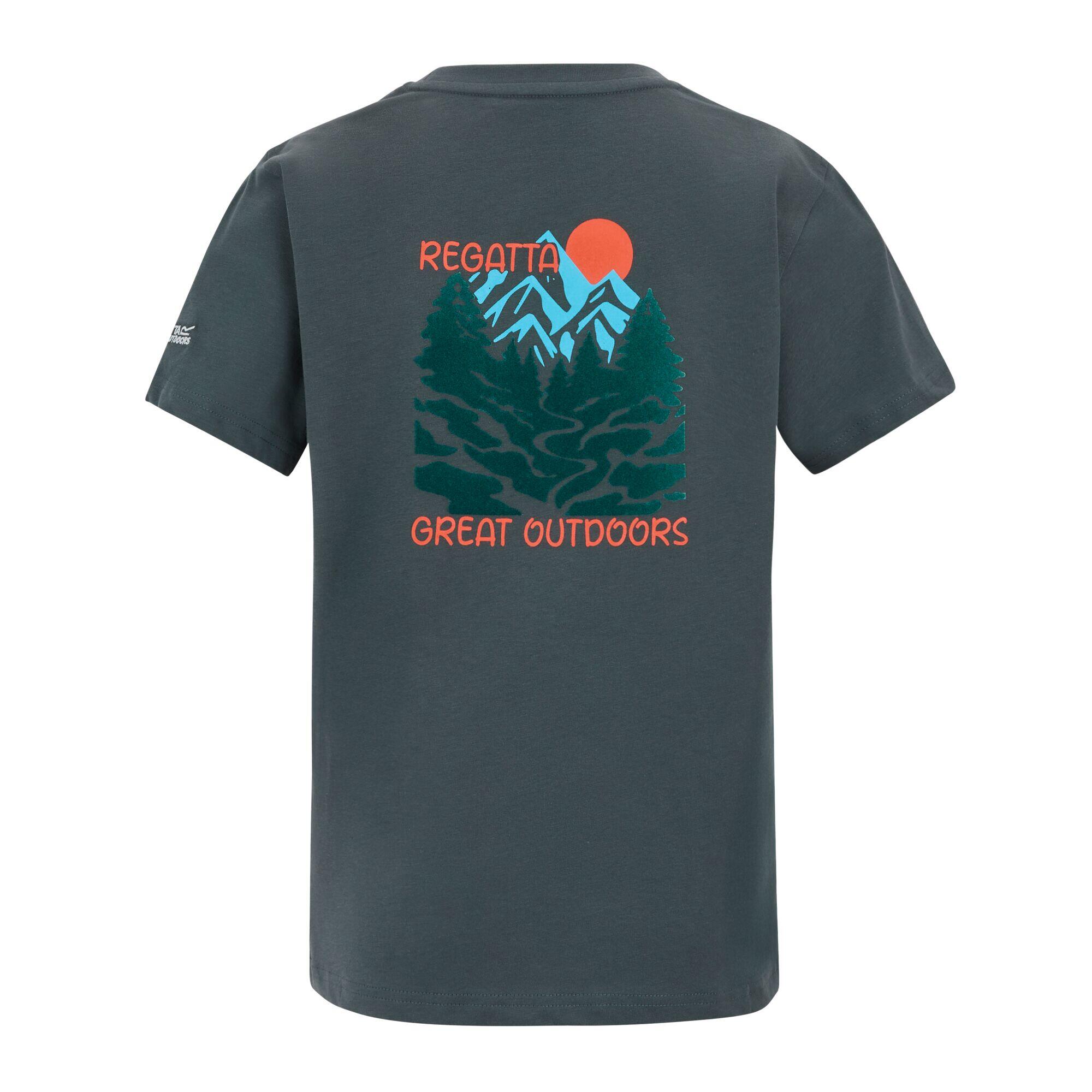 Kids Bosley Short Sleeved Graphic T-Shirt 6/7