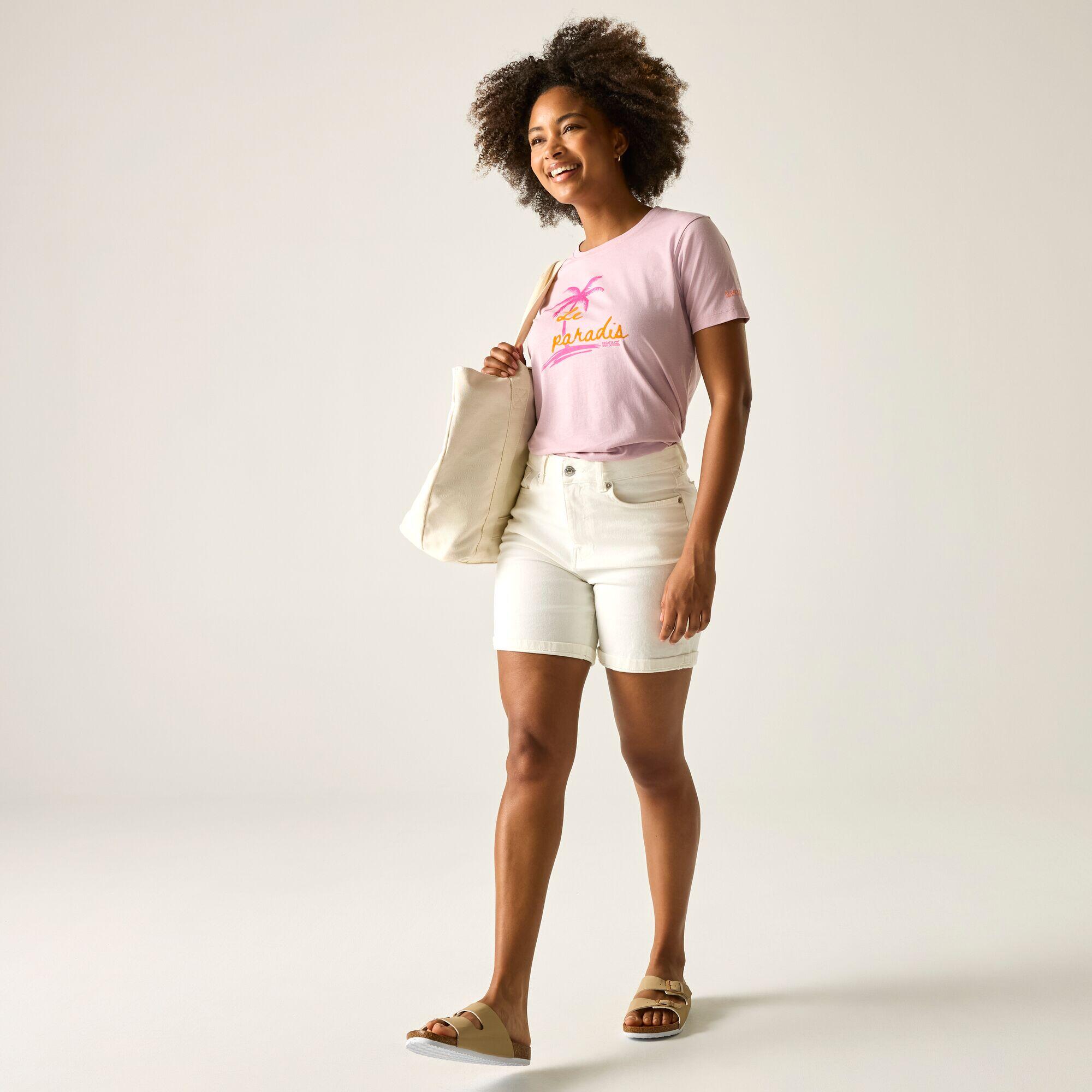 T-shirt graphique à manches courtes Filandra IX pour femmes 3/7