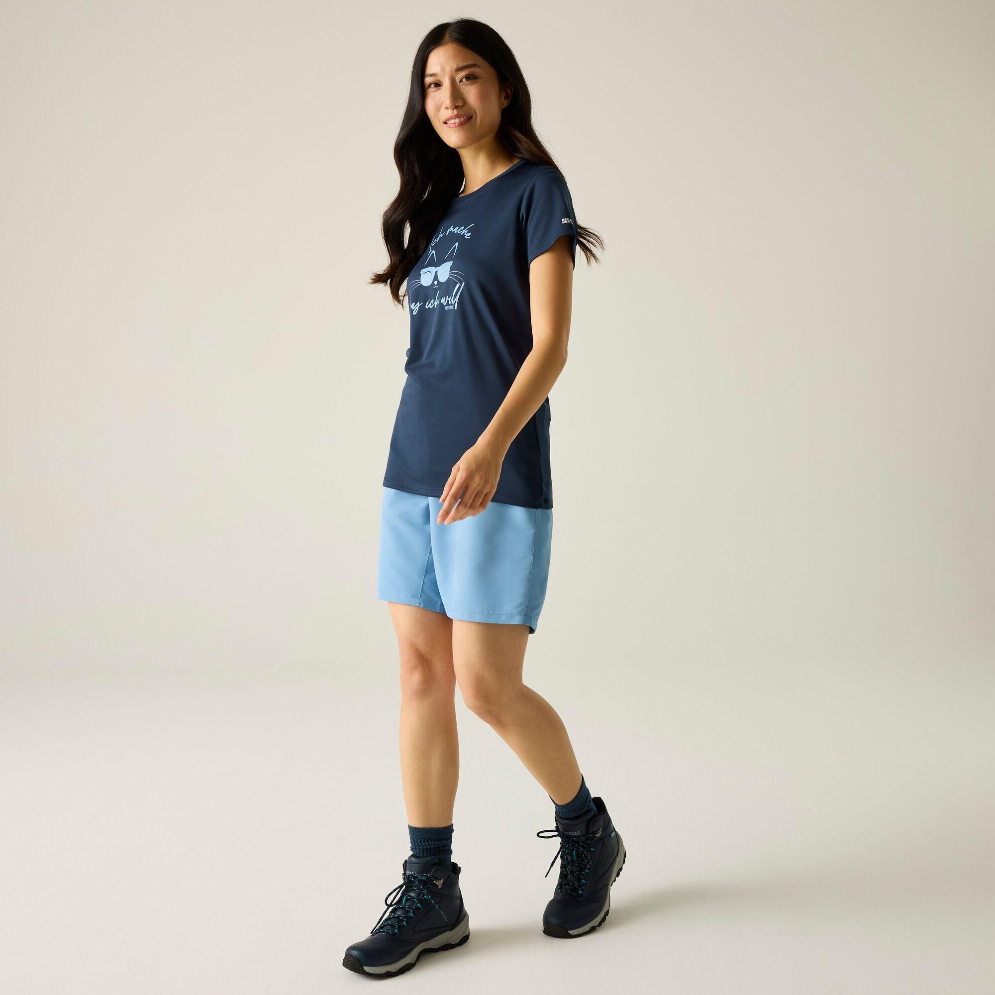 Dames Fingal Slogan T-shirt met korte mouwen 3/7