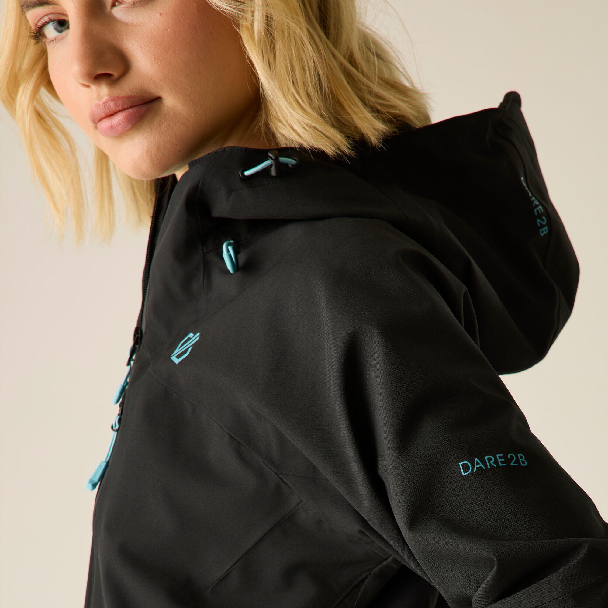 Giacca da trekking elasticizzata con cappuccio Torrek III da donna, impermeabile 6/7