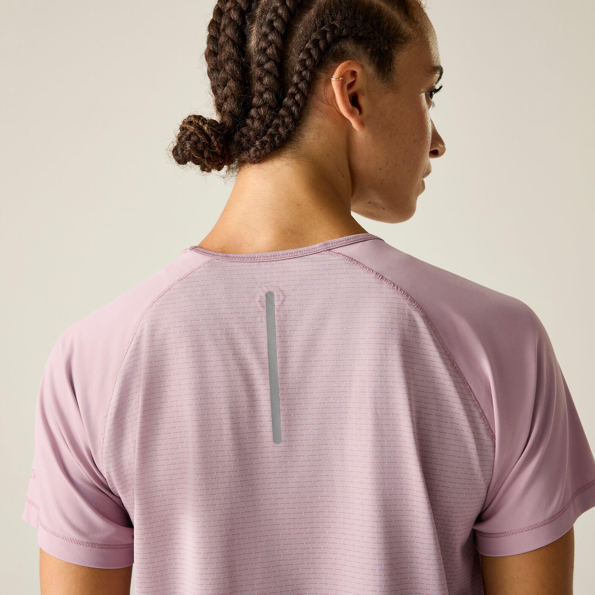 Dames Chase II hardloopshirt met korte mouwen 5/7