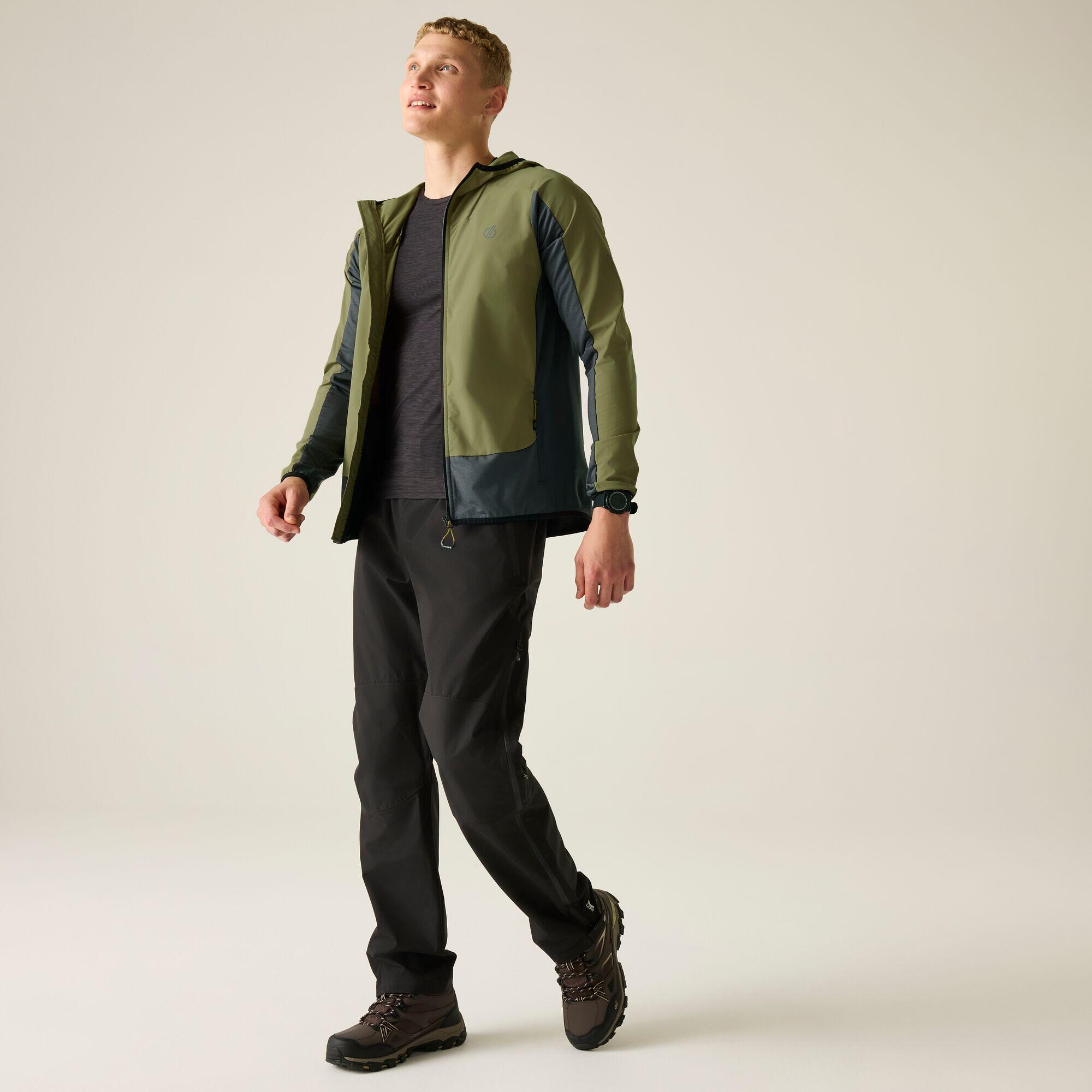 Heren Endurance Windbestendige Waterafstotende Stretch Midlayer met Capuchon 3/7