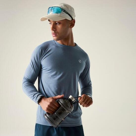 T-shirt de randonnée à manches longues Agile pour homme