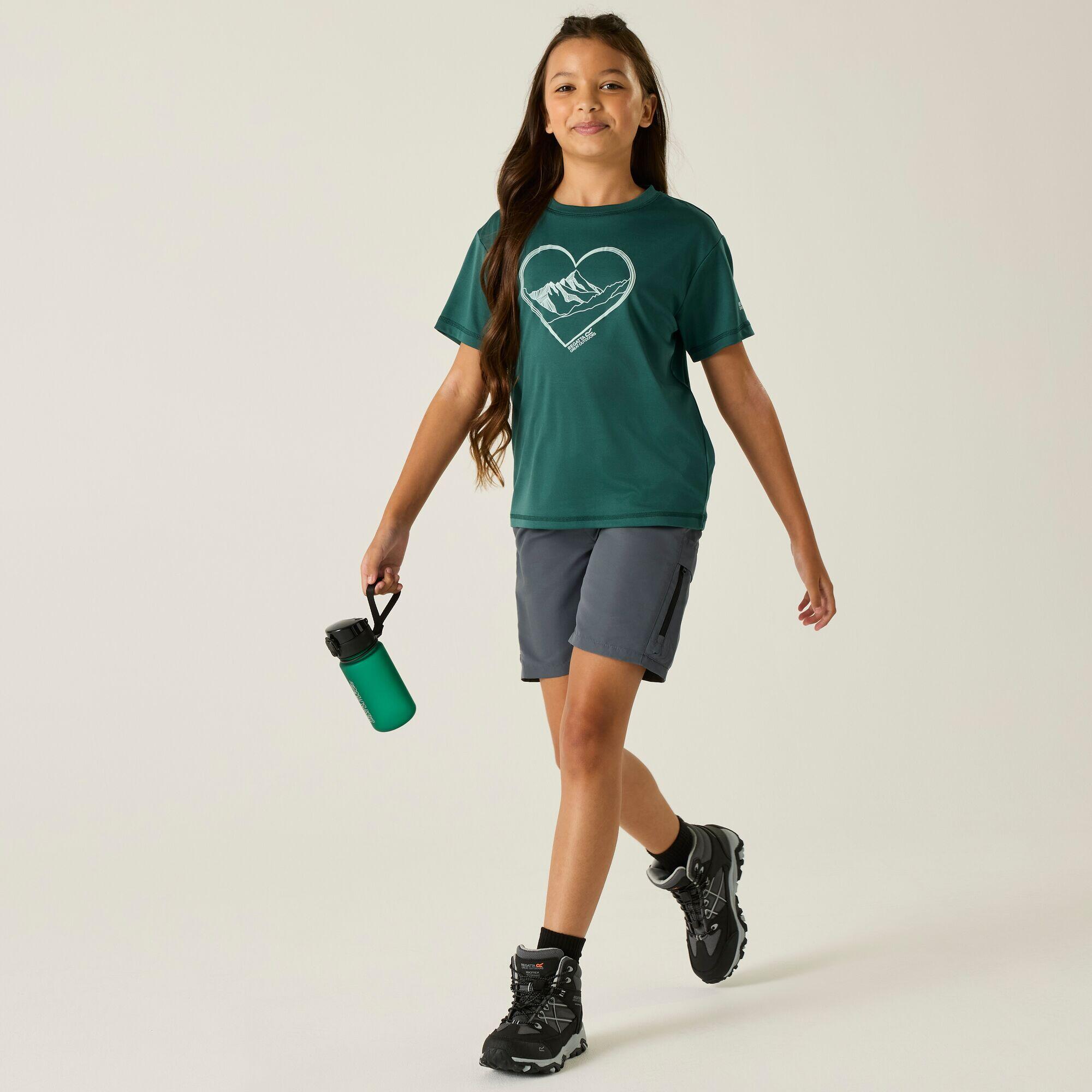 Kids Aria Short Sleeved Graphic T-Shirt 3/7