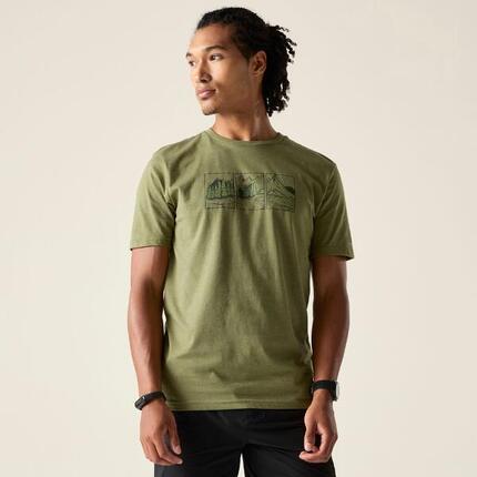 T-shirt graphique à manches courtes Movement III pour homme