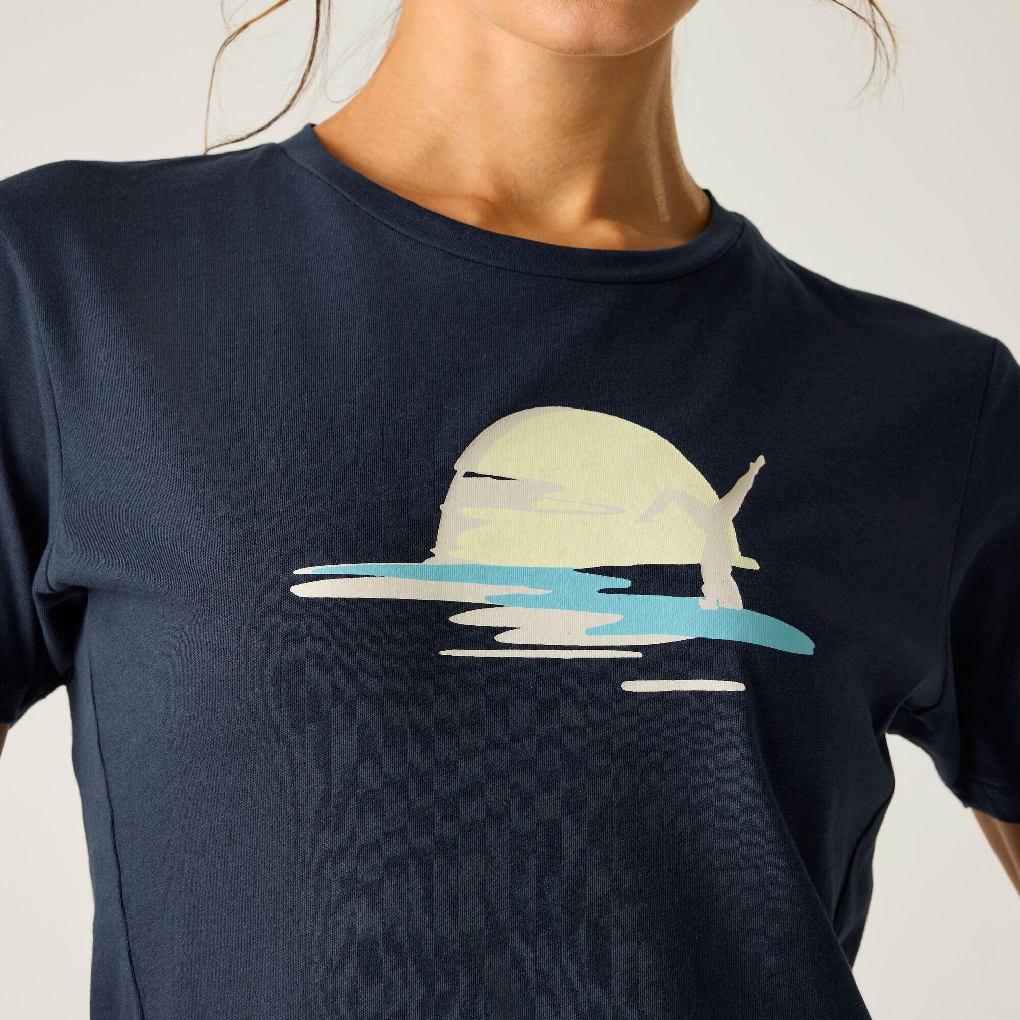 T-shirt graphique à manches courtes Tranquility III pour femmes 4/7
